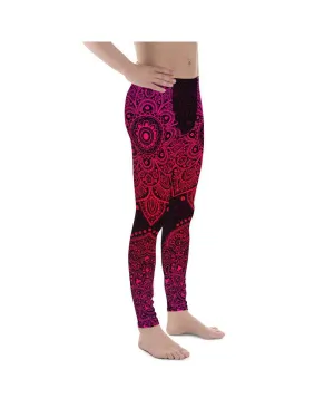 Pink Mandala Meggings