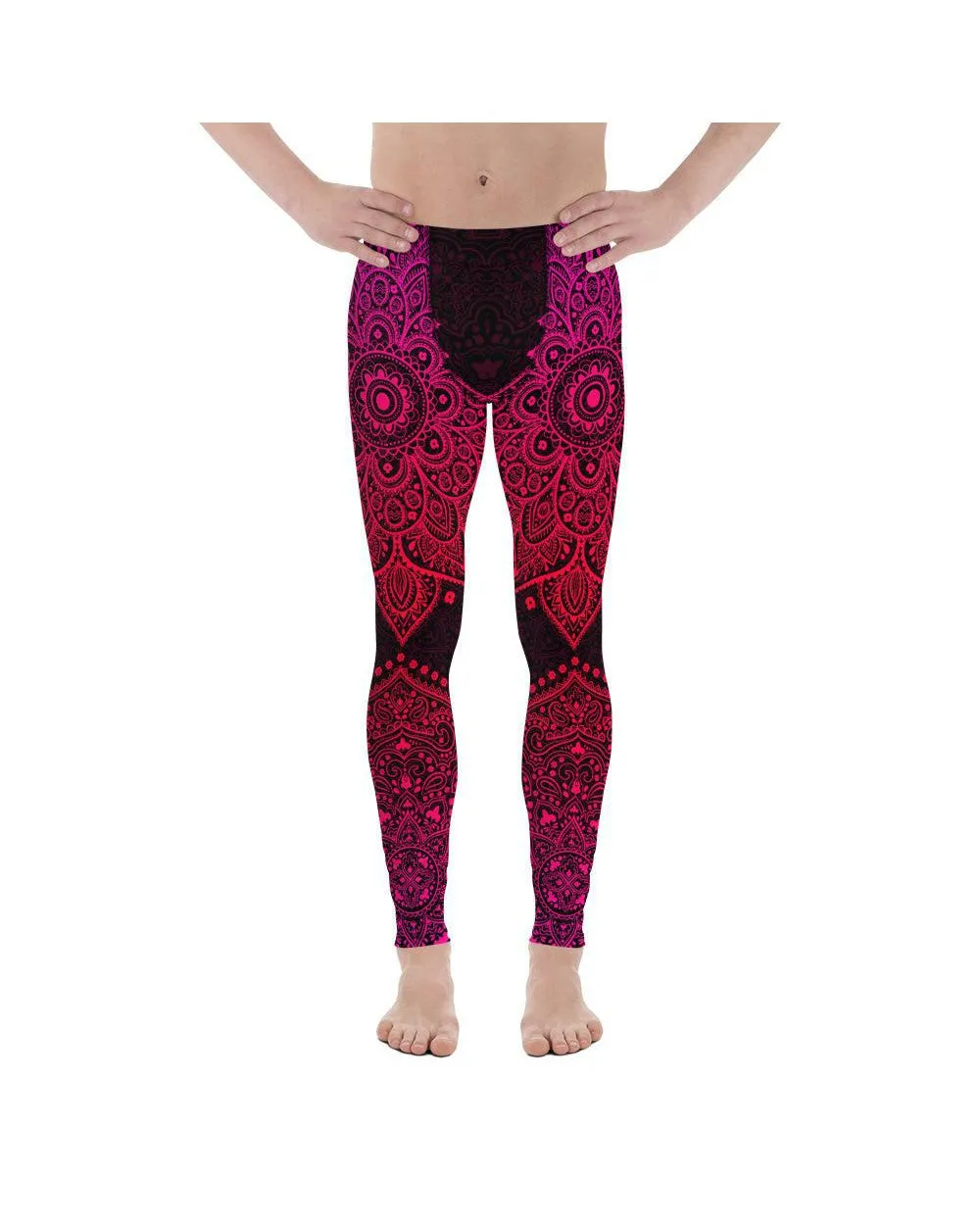 Pink Mandala Meggings