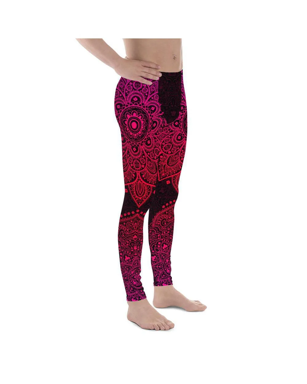 Pink Mandala Meggings
