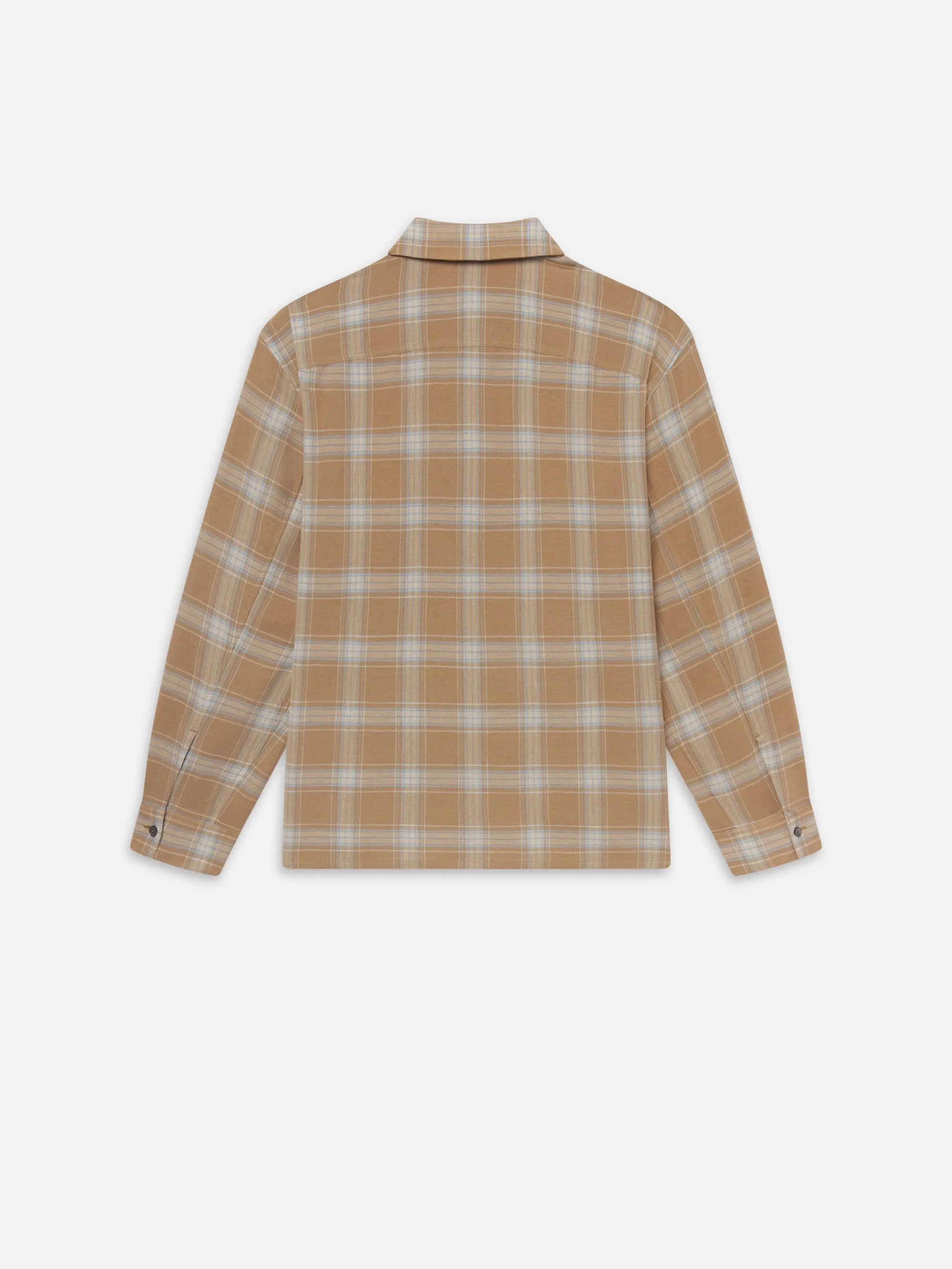 Plaid Shirt -- Beige Plaid