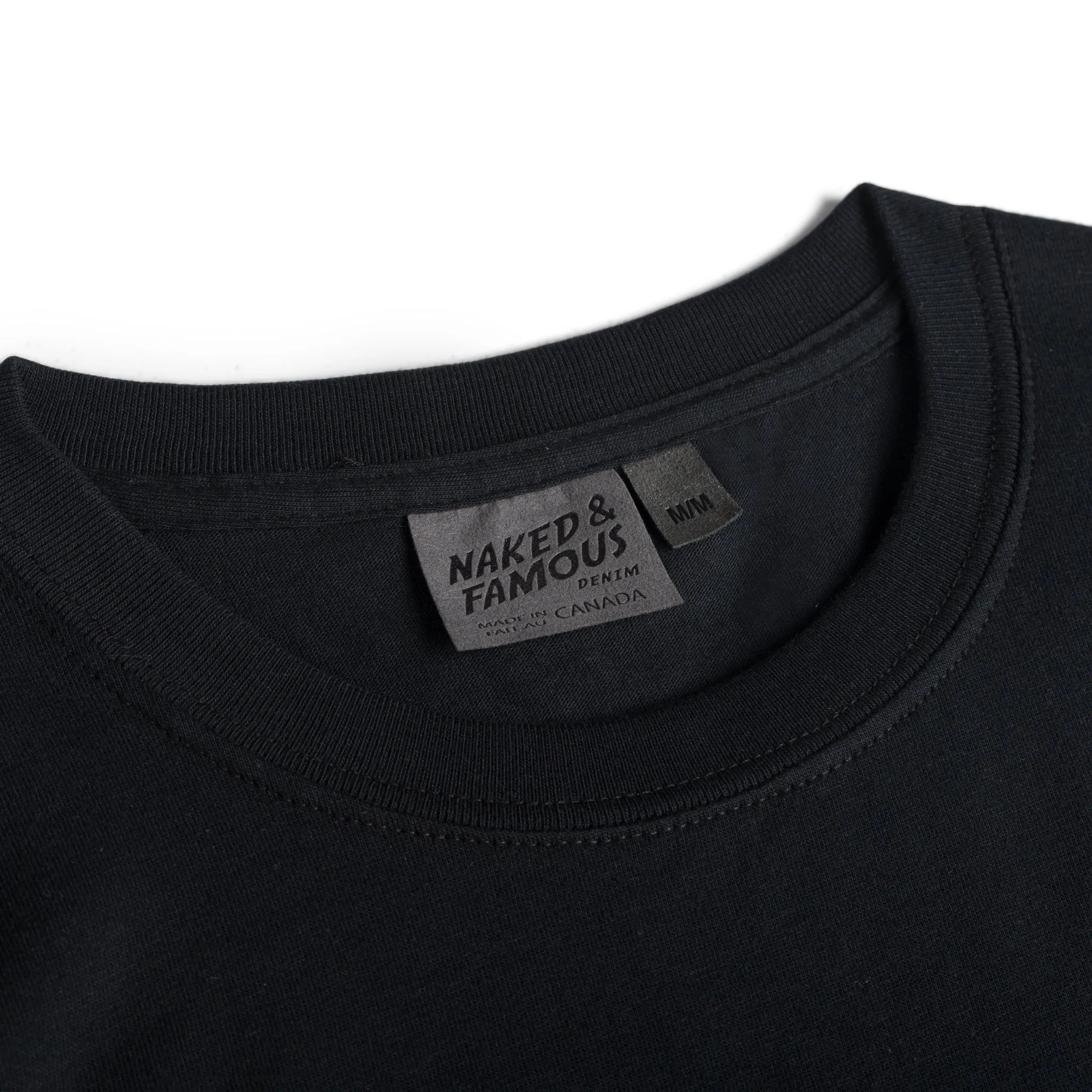 Pocket Tee - Black   Tiger Camo
