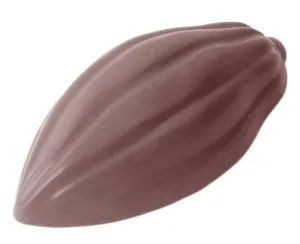 Poly Chocolate Mold Cocoa Bean 16 Forms