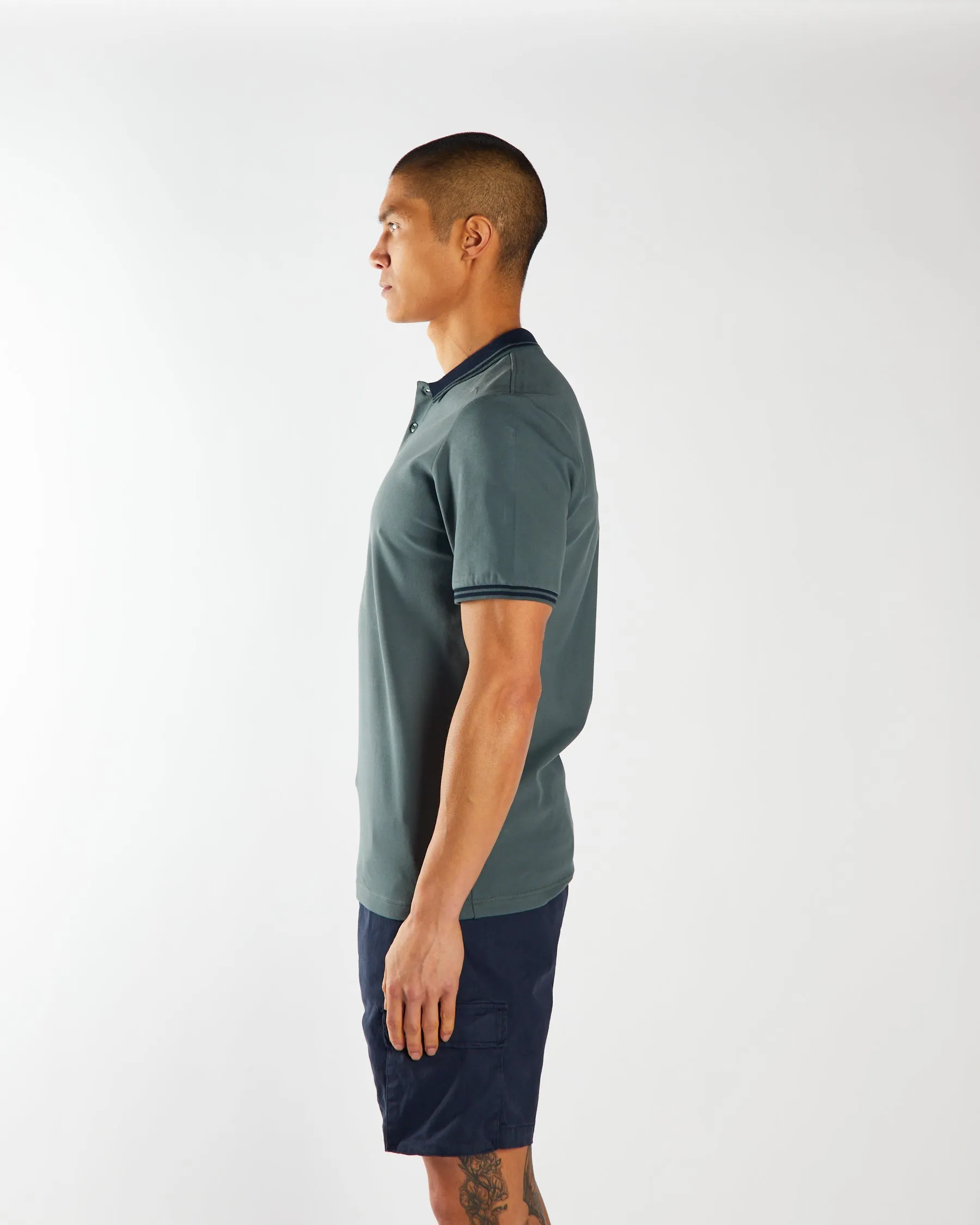 Porter Polo Lawn Green