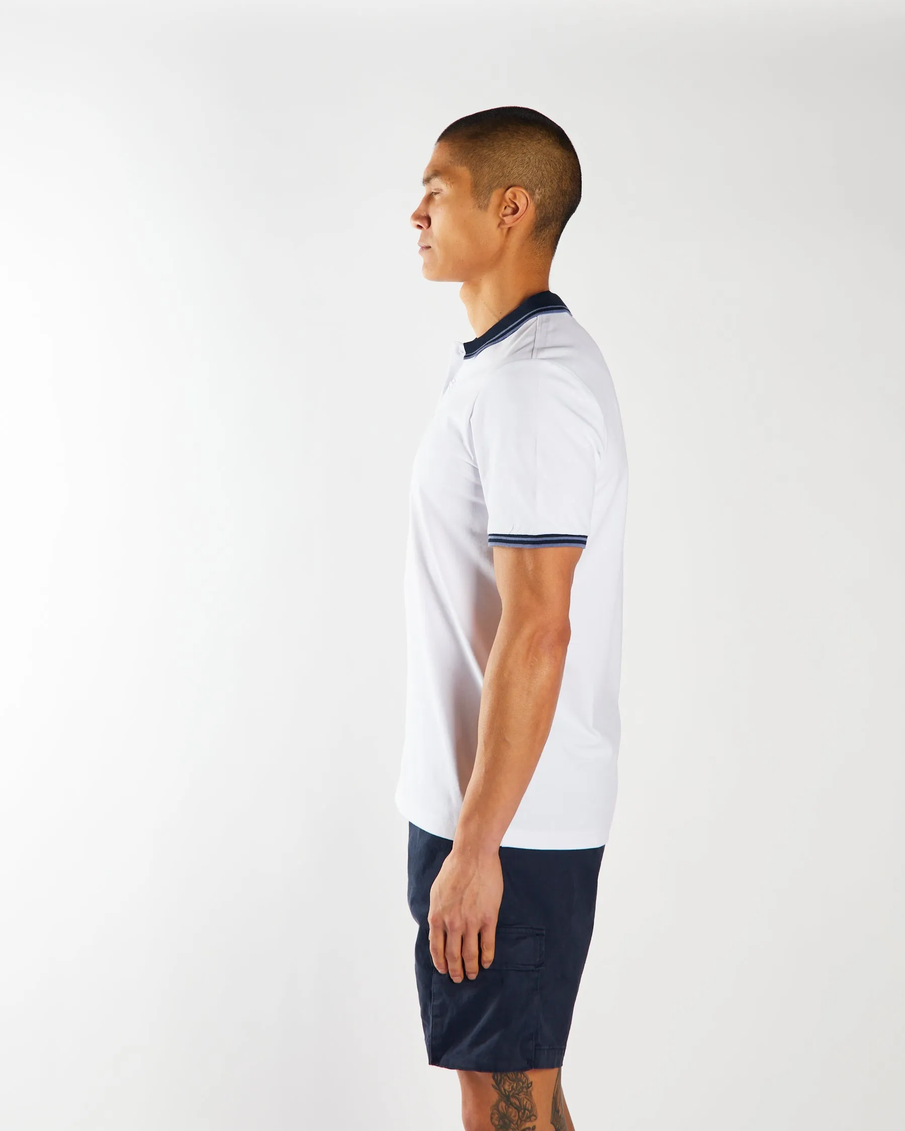 Porter Polo Optic White