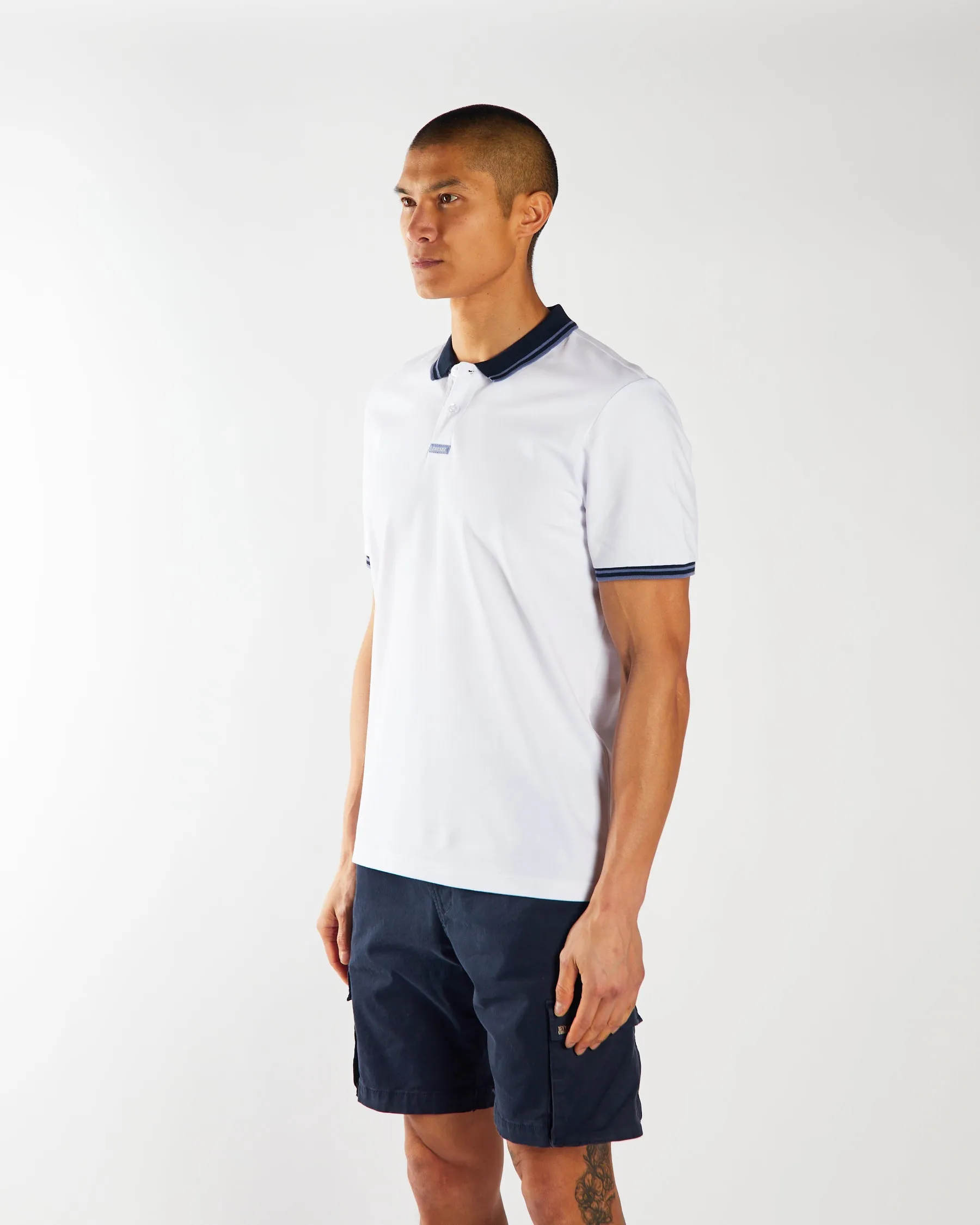 Porter Polo Optic White