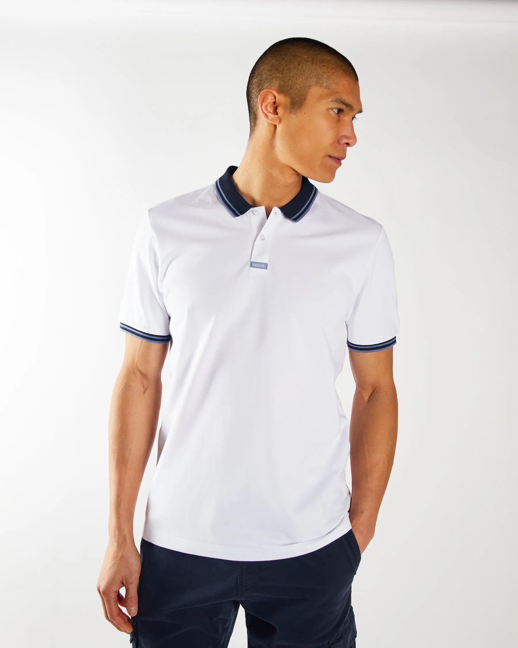 Porter Polo Optic White