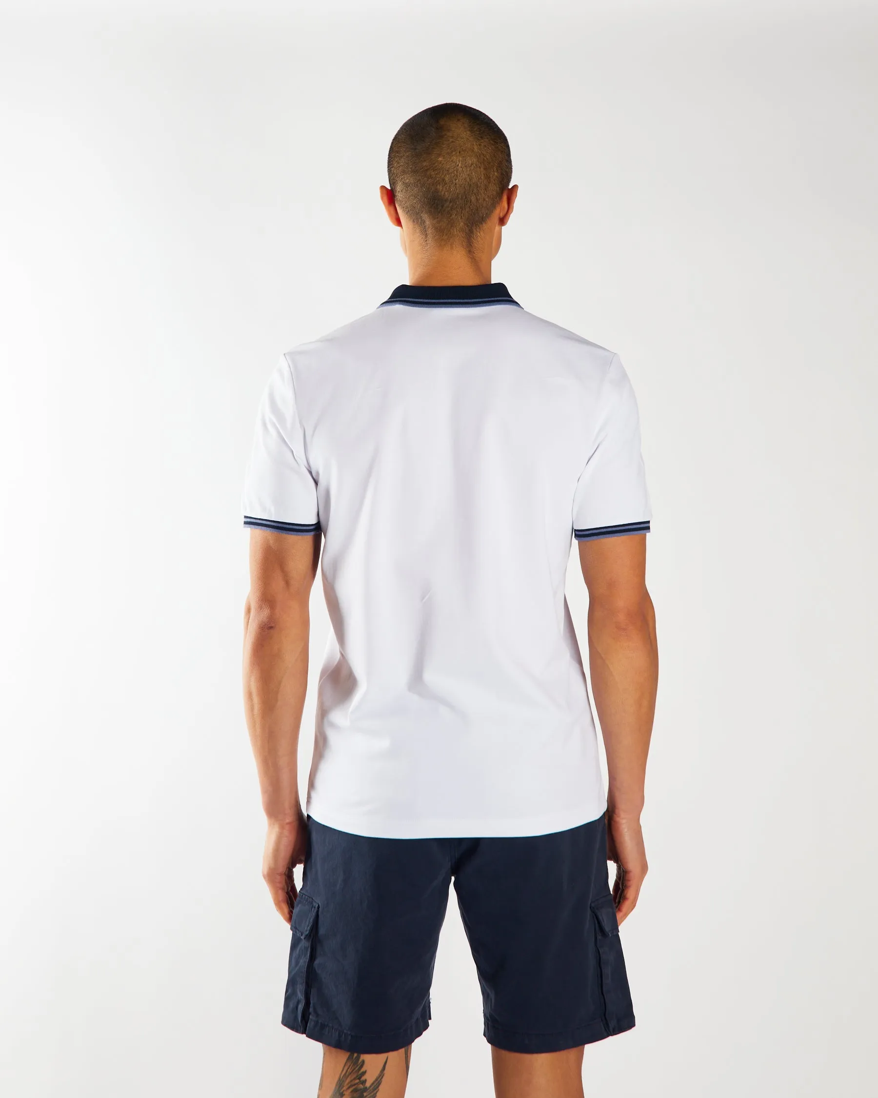 Porter Polo Optic White