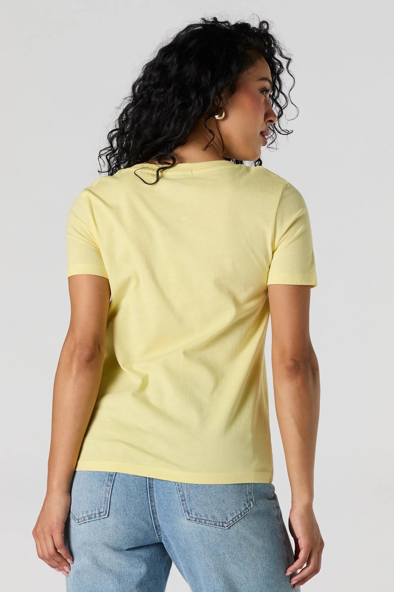 Relaxed V-Neck T-Shirt