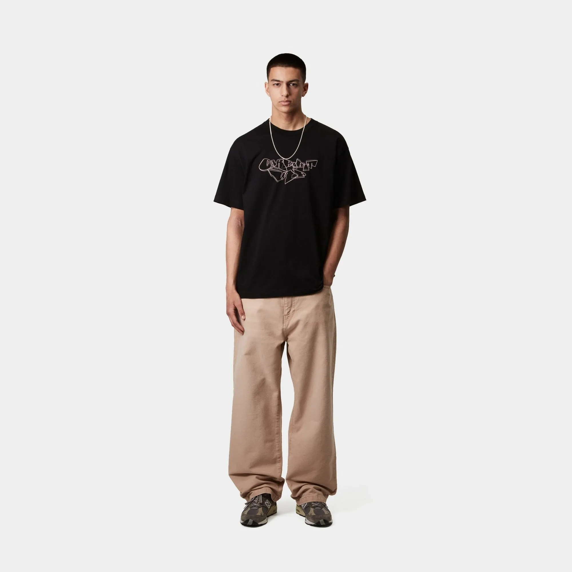 Screwed Up Script T-Shirt | Black