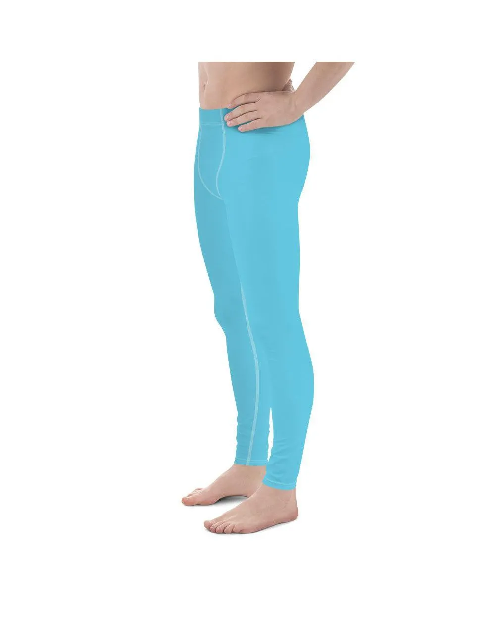 Solid Baby Blue Meggings