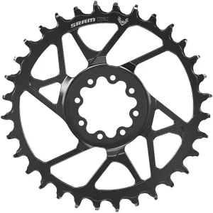 SRAM S1000 Eagle T-Type Direct Mount Chainring - 34t 12-Speed 8-Bolt Direct Mount 3mm Offset Aluminum BLK