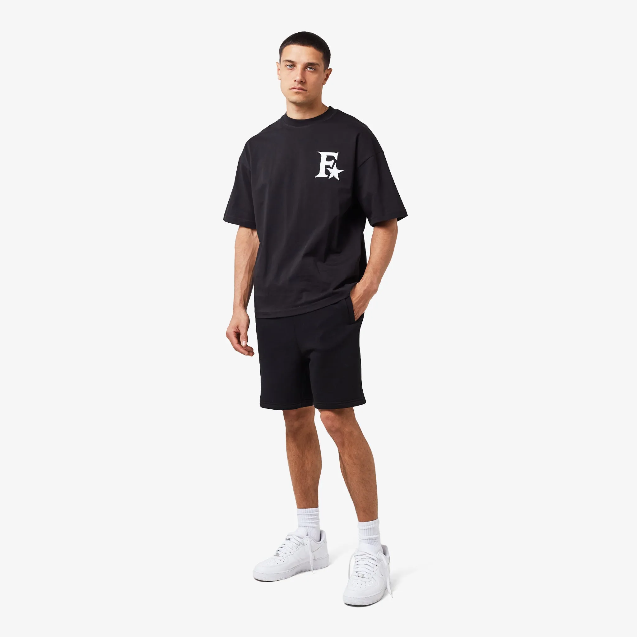 Star Icon Twinset | Black