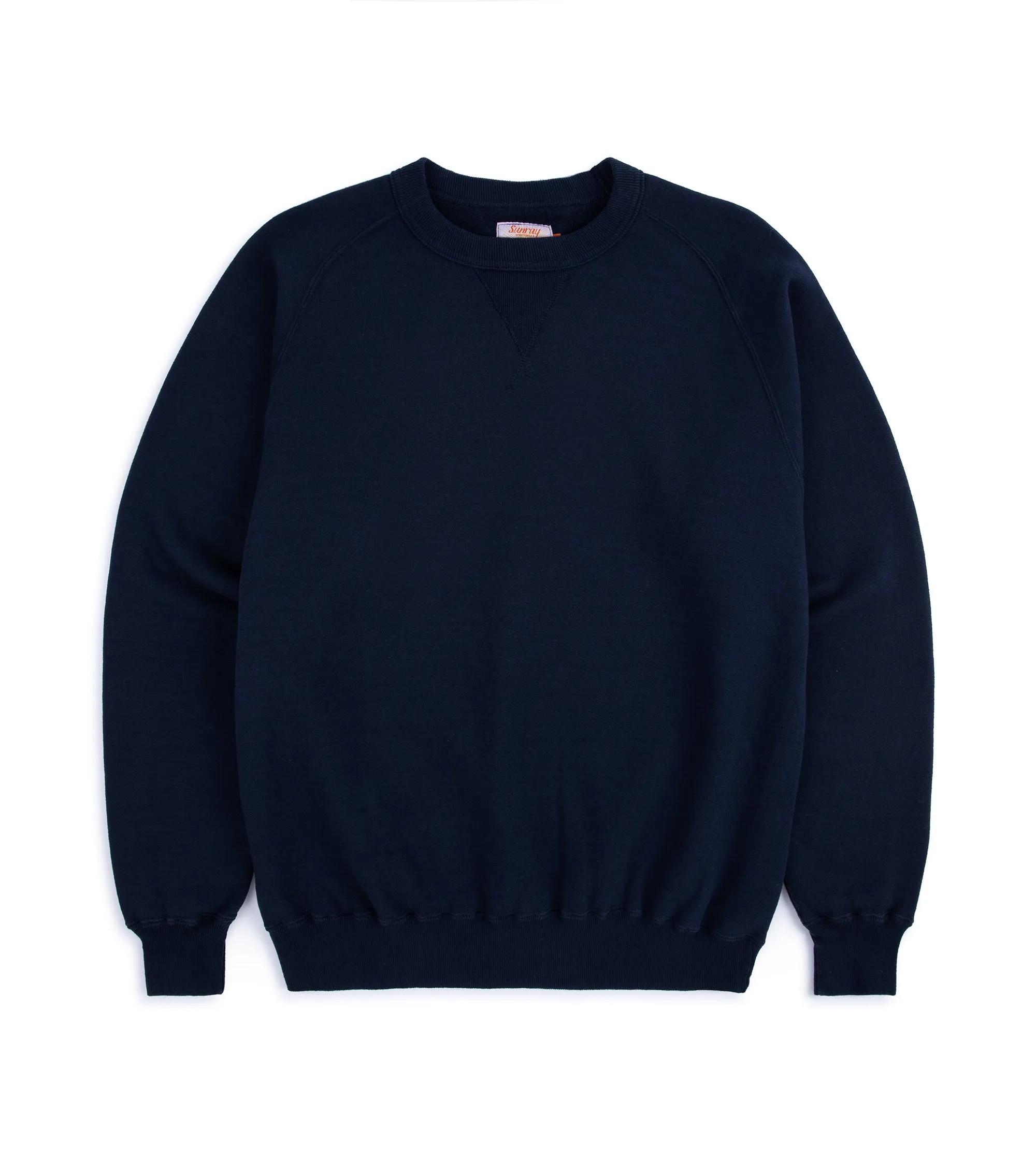 Sunray Sportswear Puamana Raglan Cotton Sweatshirt: Dark Navy