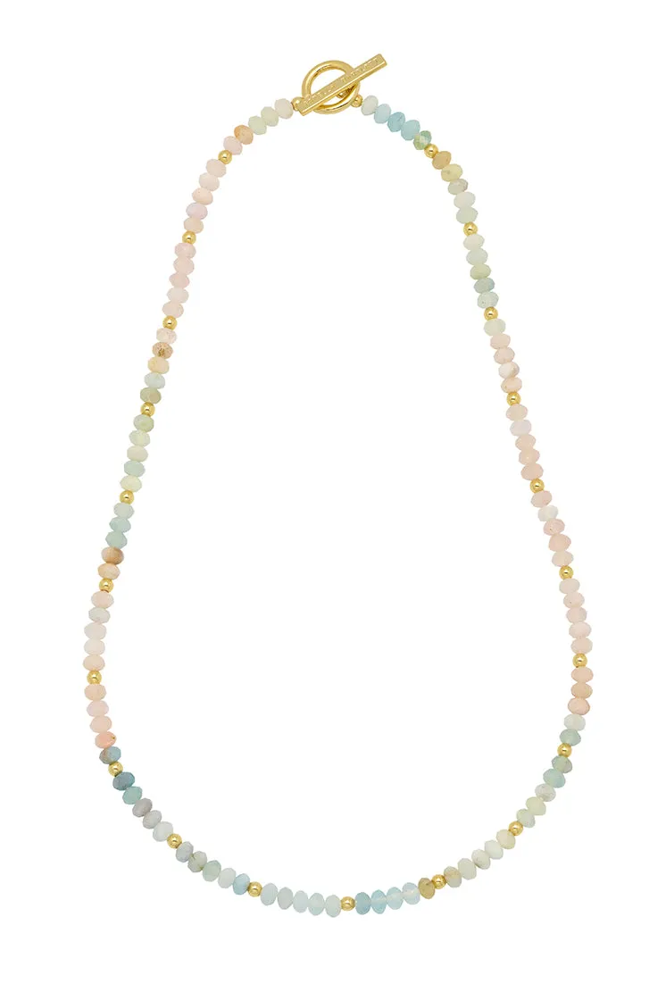T-Bar Beaded Necklace