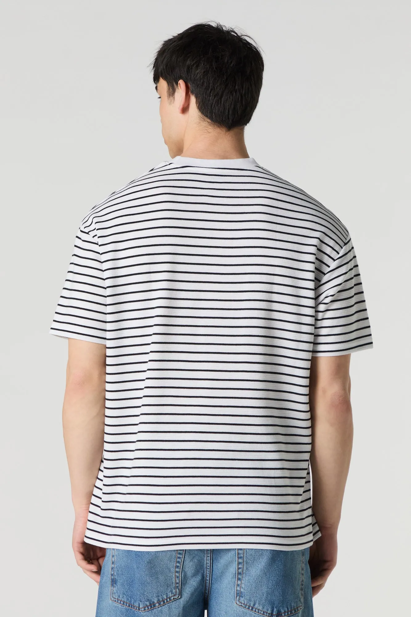 T-shirt ample rayé