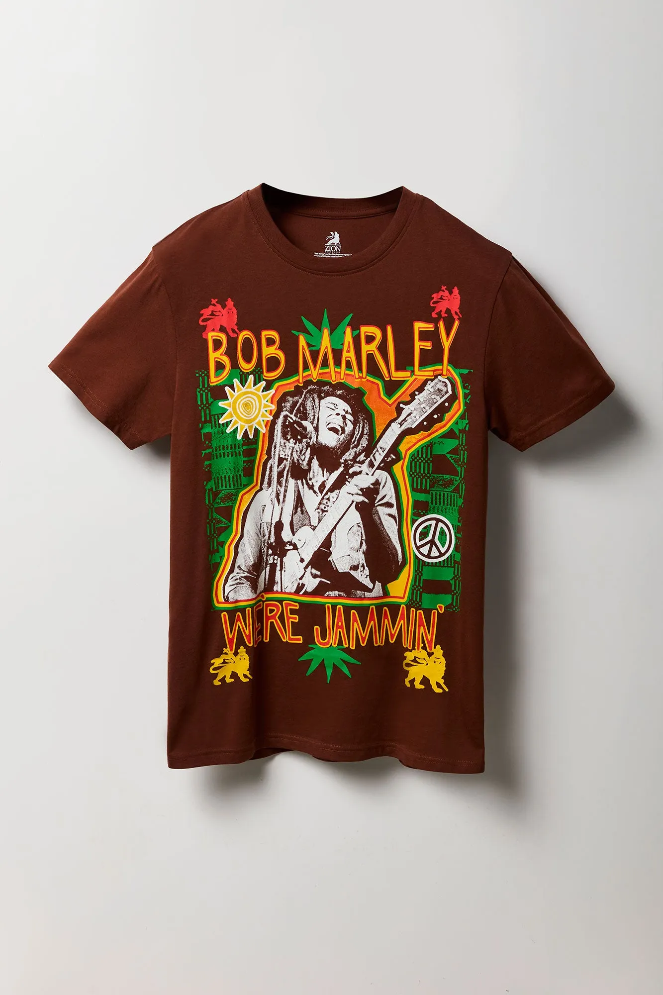 T-shirt à imprimé Bob Marley