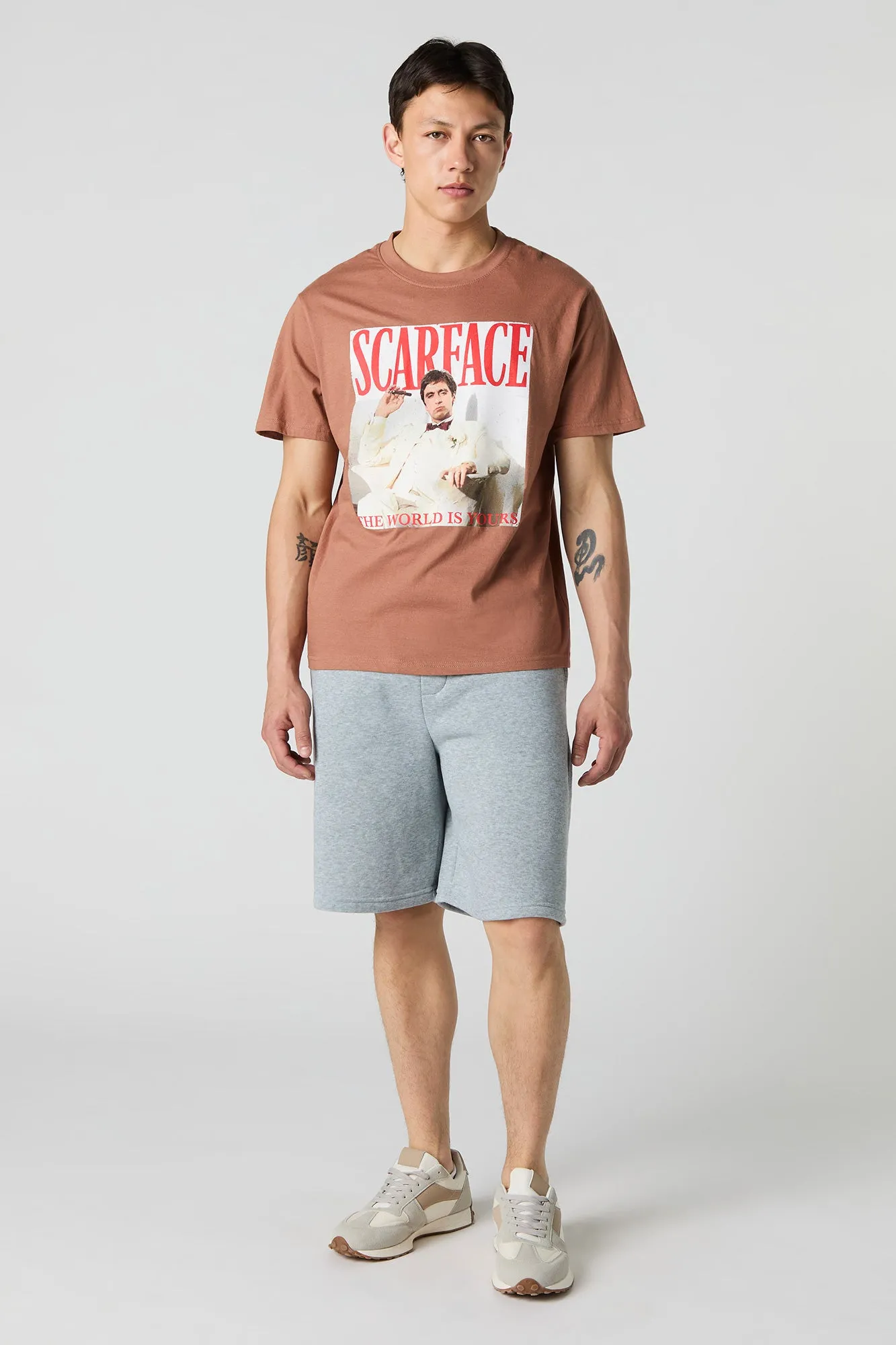 T-shirt à imprimé Scarface