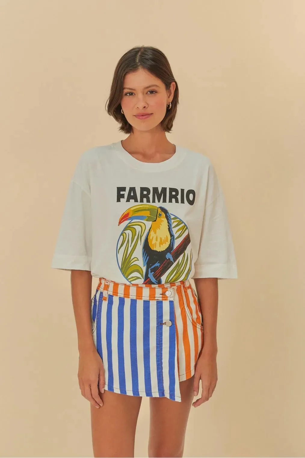 T-Shirt Over Farm Rio Tucano