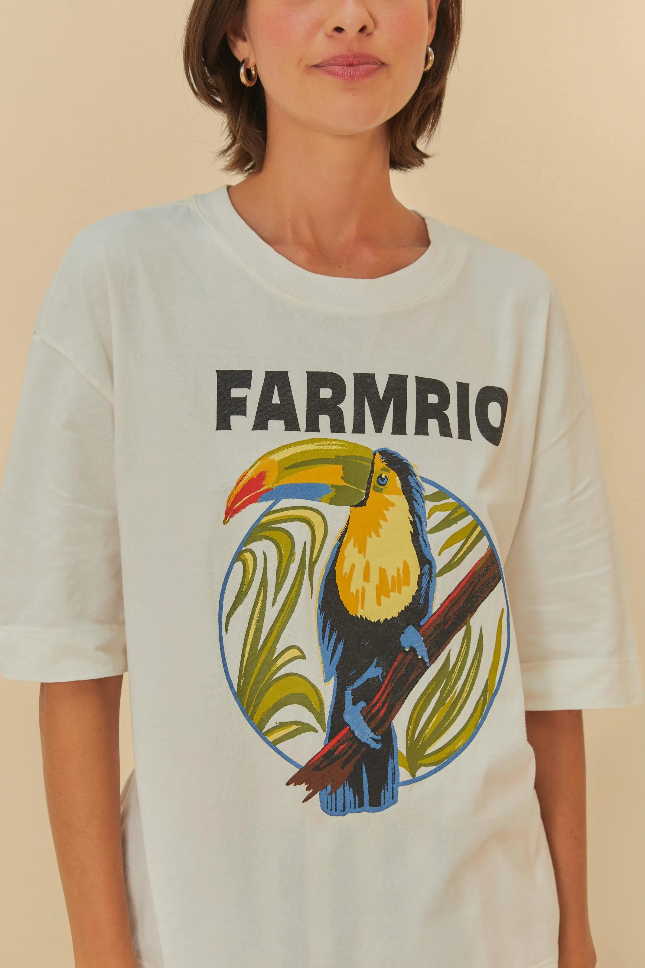 T-Shirt Over Farm Rio Tucano