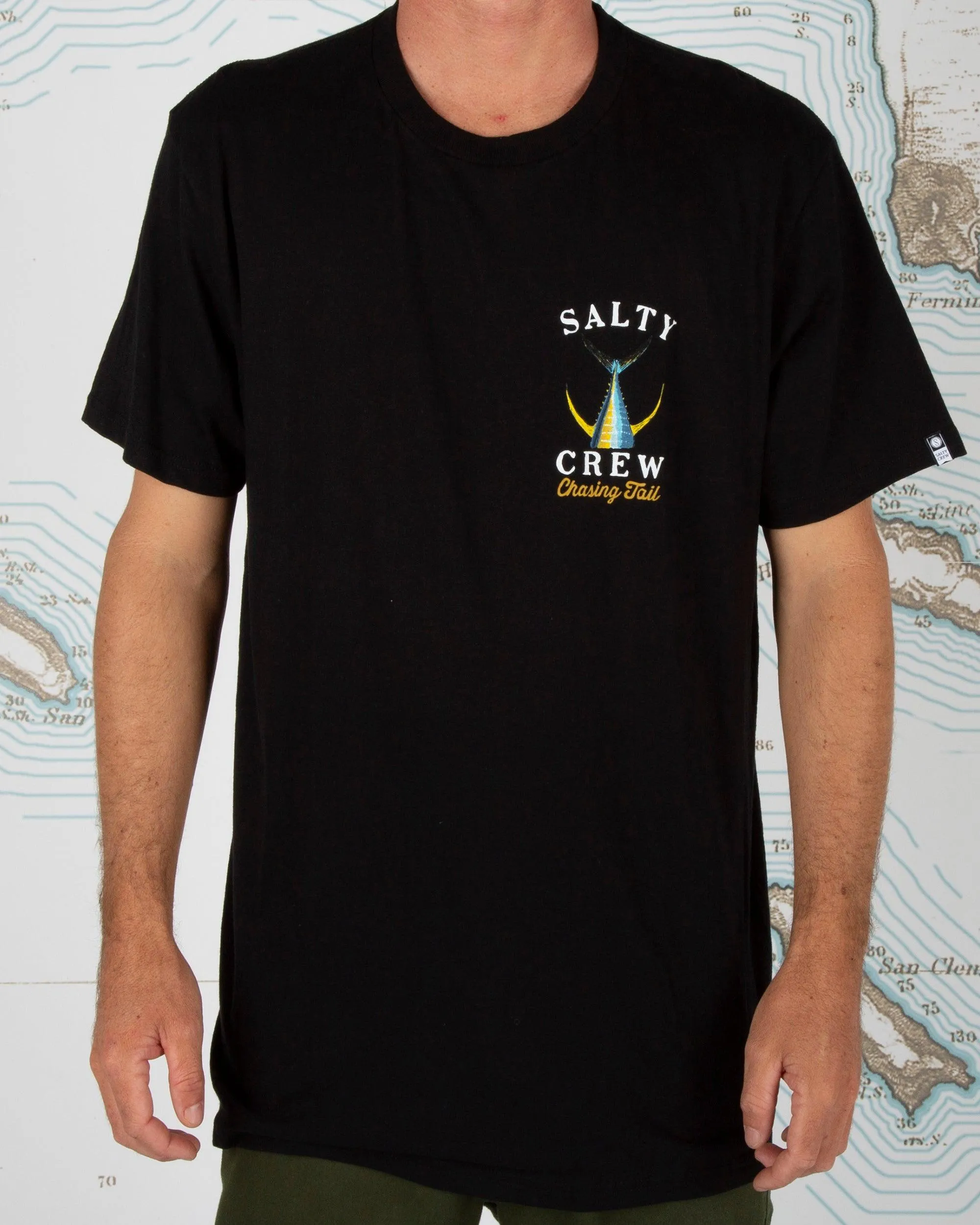 Tailed Classic S/S Tee - Black
