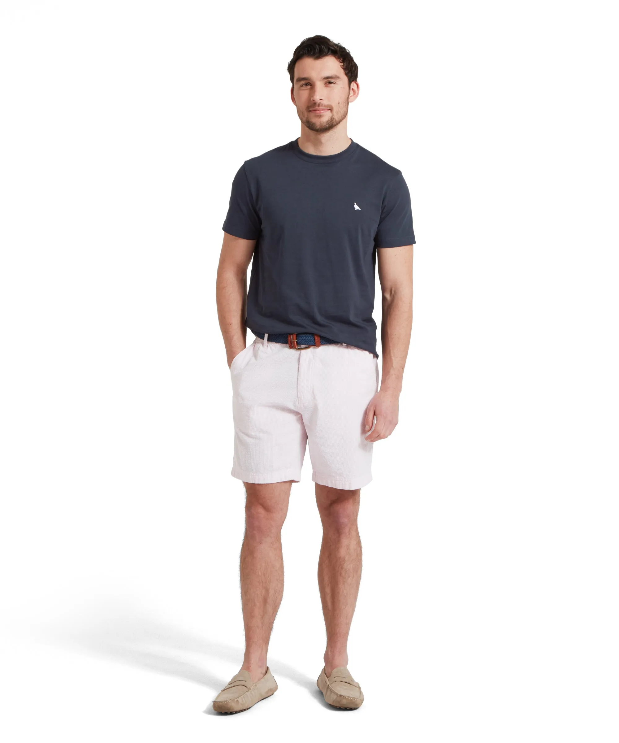 Talland T-Shirt - Navy Heritage Print