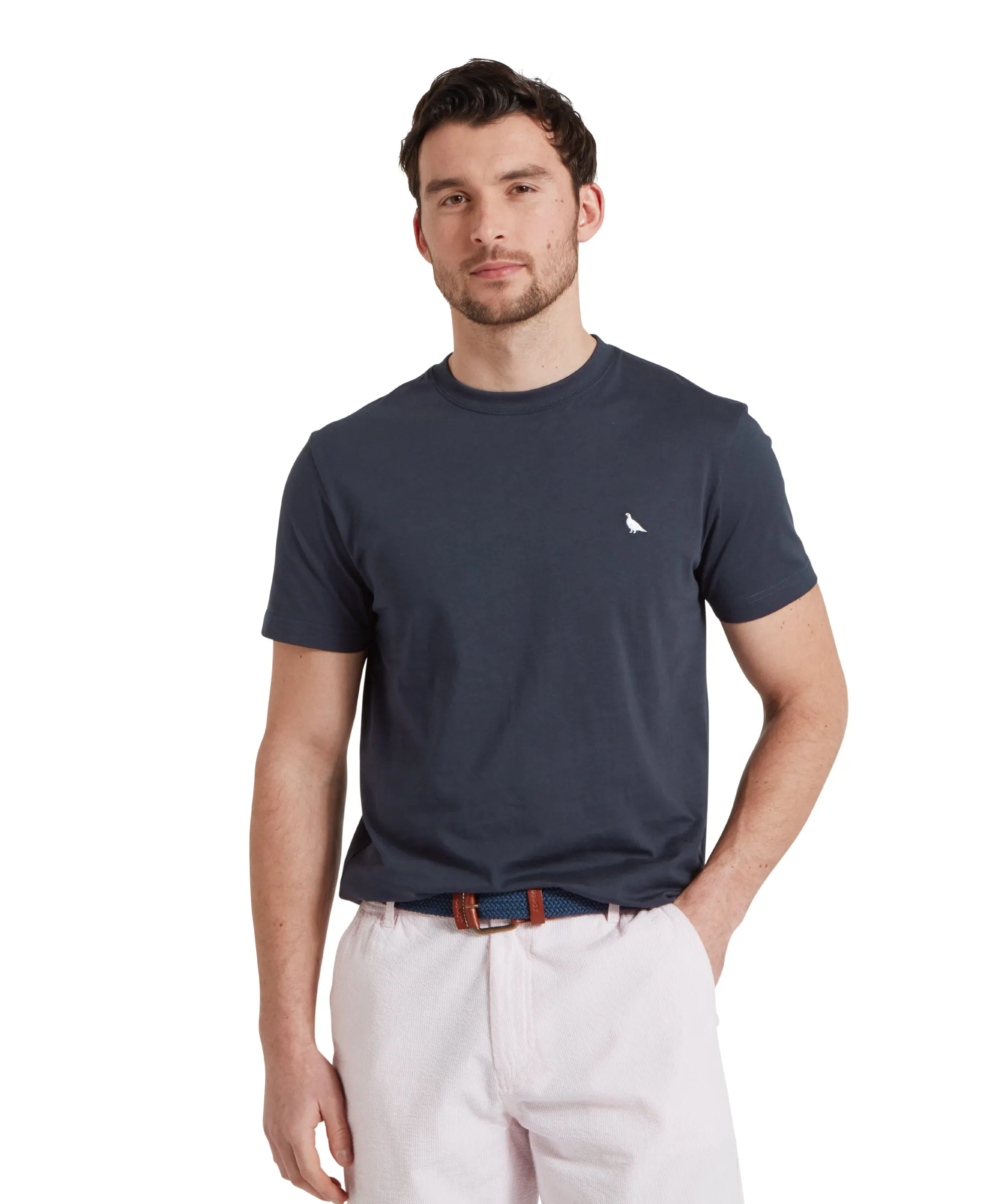 Talland T-Shirt - Navy Heritage Print