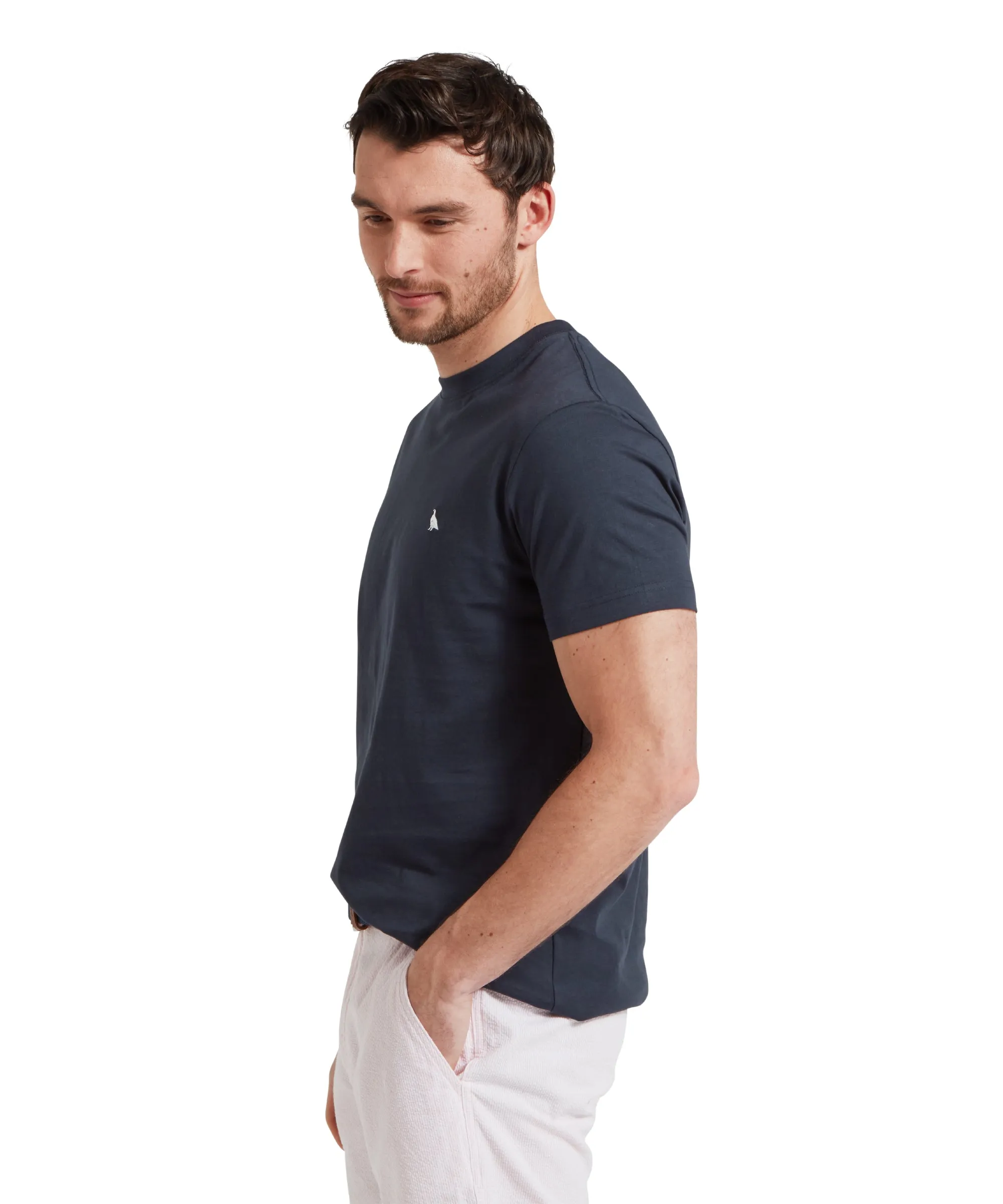 Talland T-Shirt - Navy Heritage Print