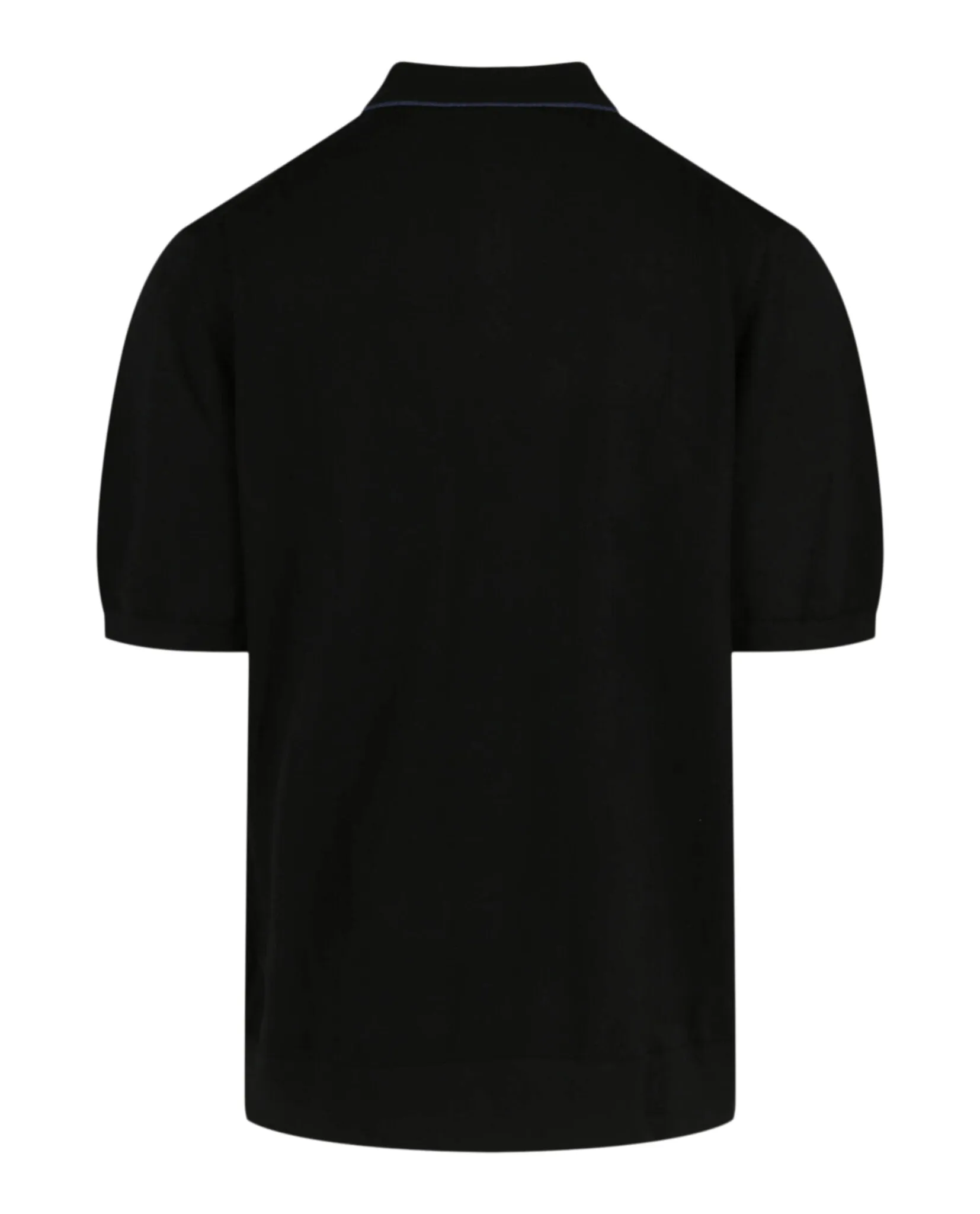 'TB' Cashmere Blend Polo Shirt