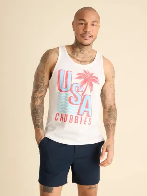 The Chub-Spangled Banner (Non Pocket Graphic Tank)