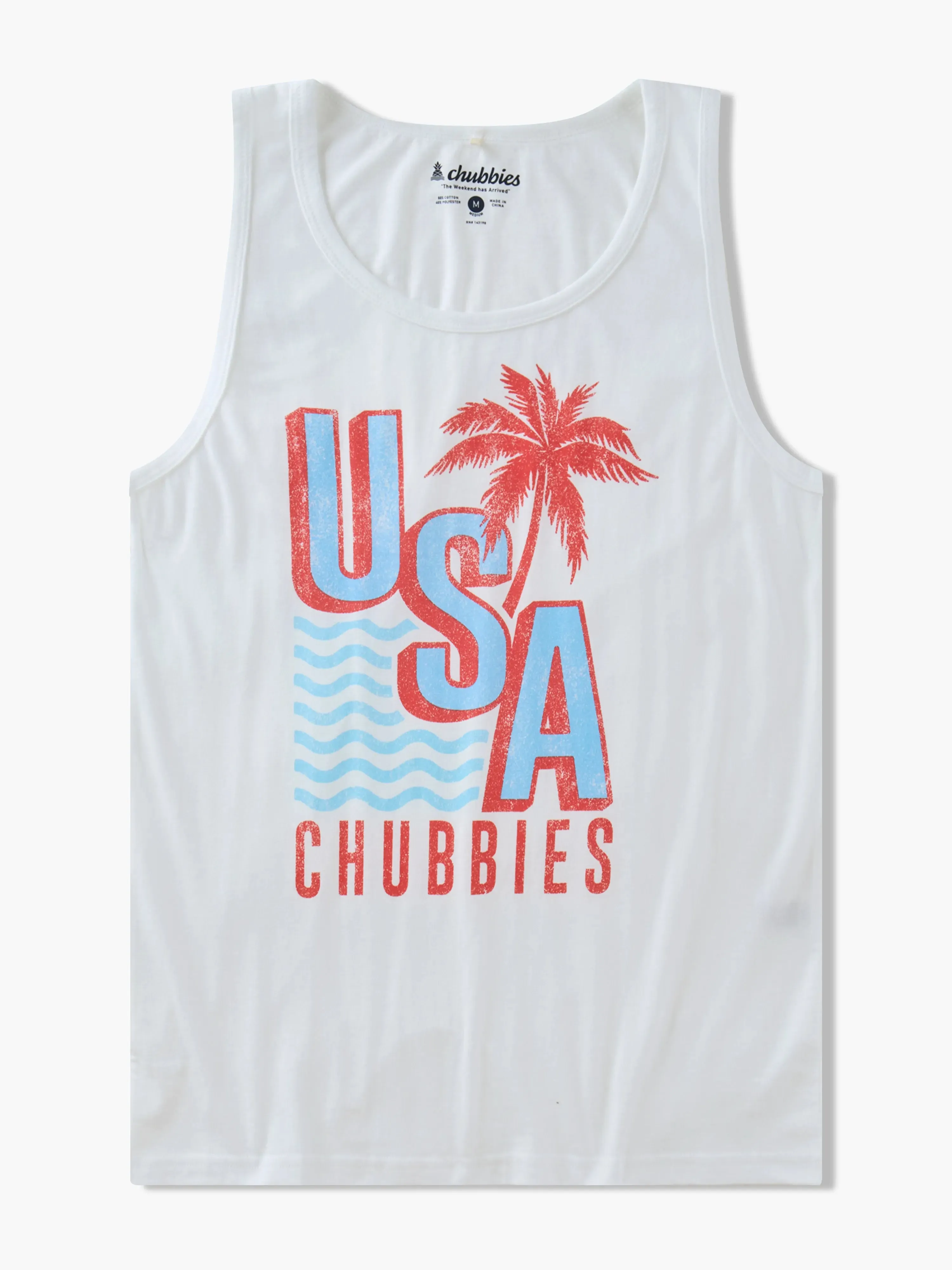 The Chub-Spangled Banner (Non Pocket Graphic Tank)