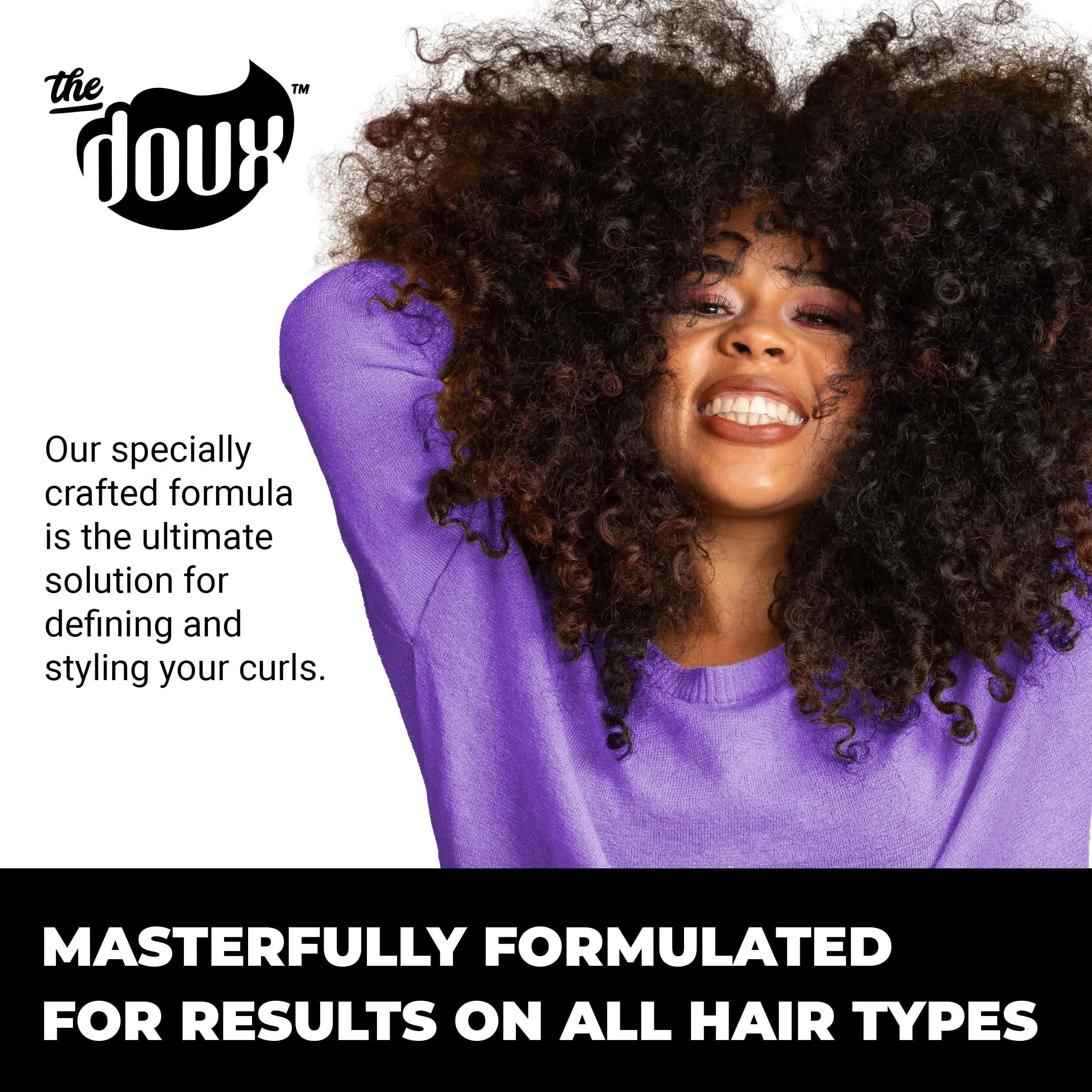 The Doux Big Poppa Defining Gel for All Curl Types - 16 oz