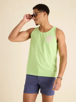 The Sun Club (Non Pocket Graphic Tank) - Green