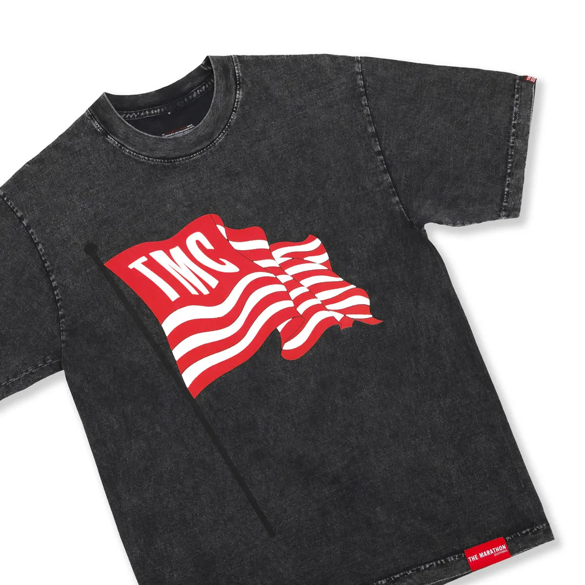 TMC Flag Post T-Shirt - Carbon Washed Black