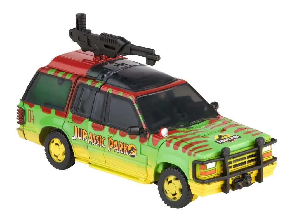 Transformers Generations Collaborative Jurassic Park Mash-Up Tyrannocon Rex and JP93 Two-Pack Action Figure