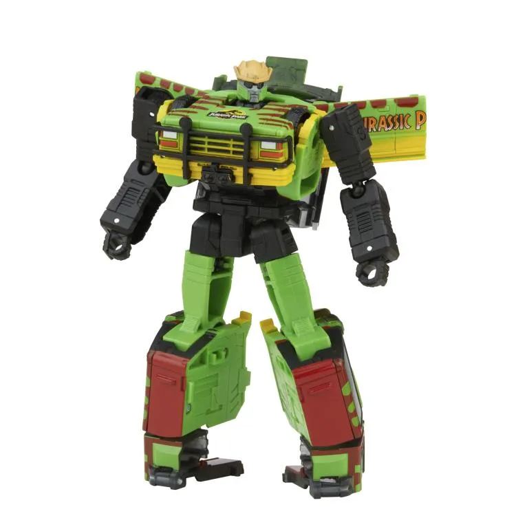 Transformers Generations Collaborative Jurassic Park Mash-Up Tyrannocon Rex and JP93 Two-Pack Action Figure