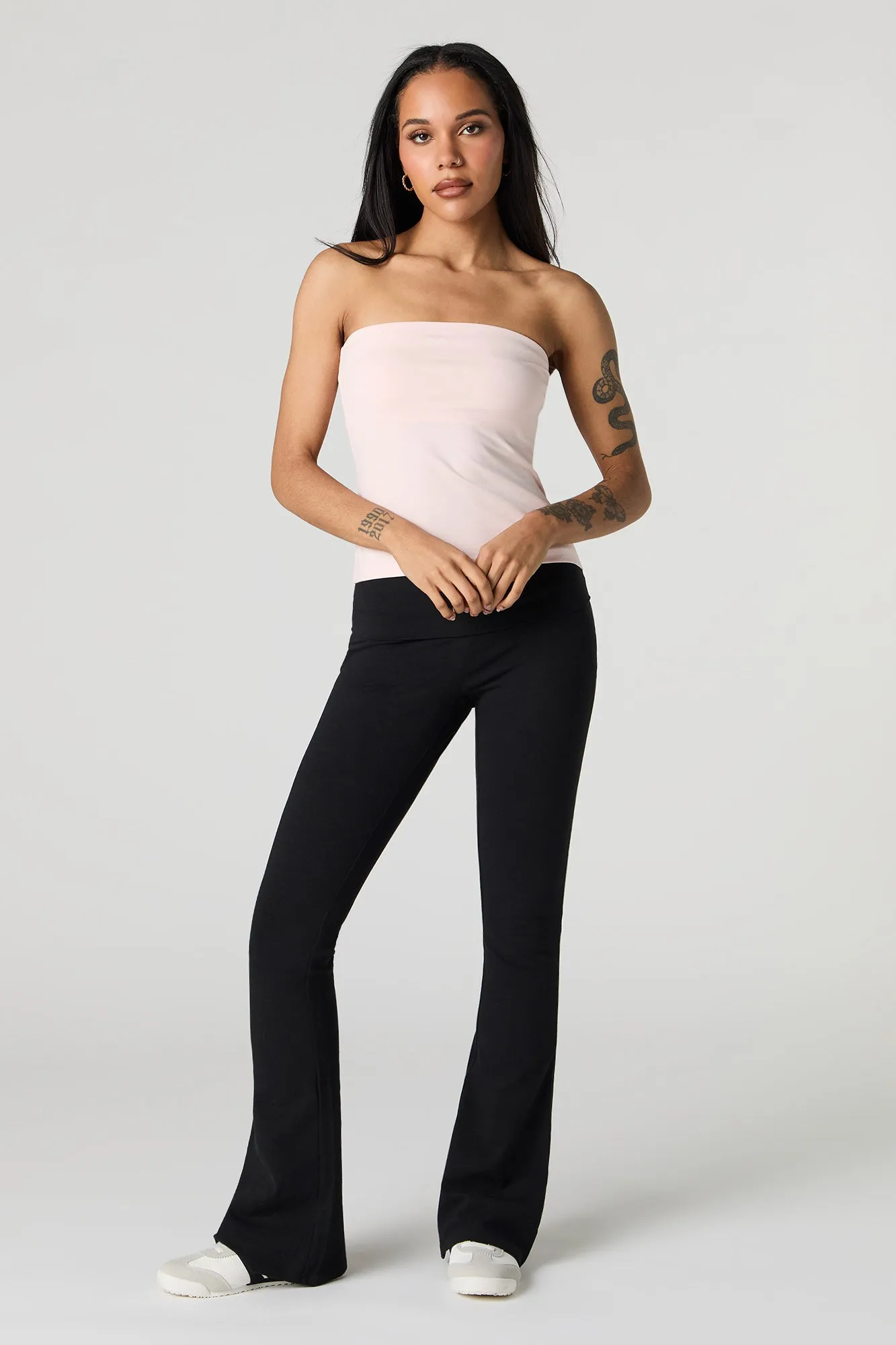 Tube Top with Built-In Cups