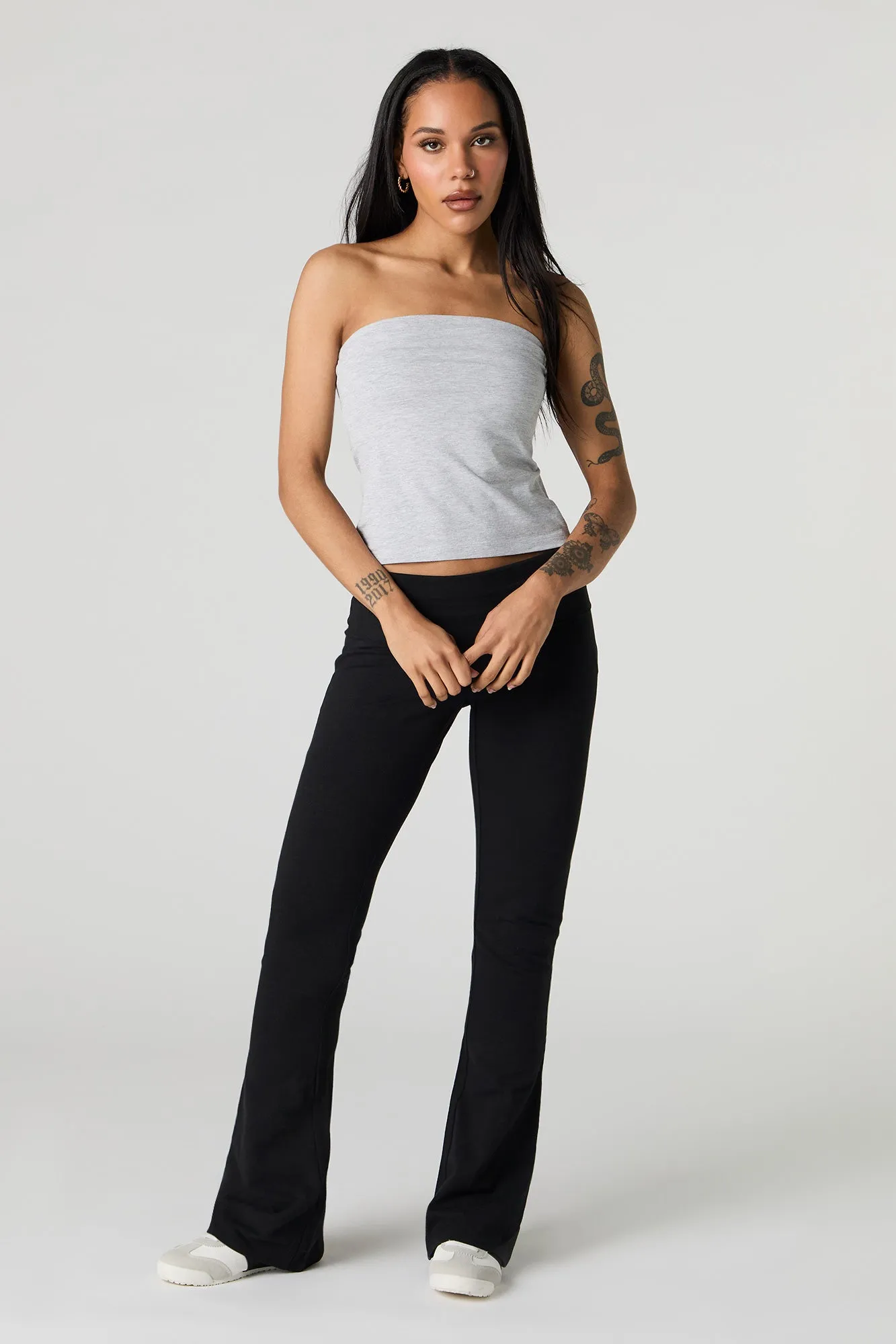 Tube Top with Built-In Cups