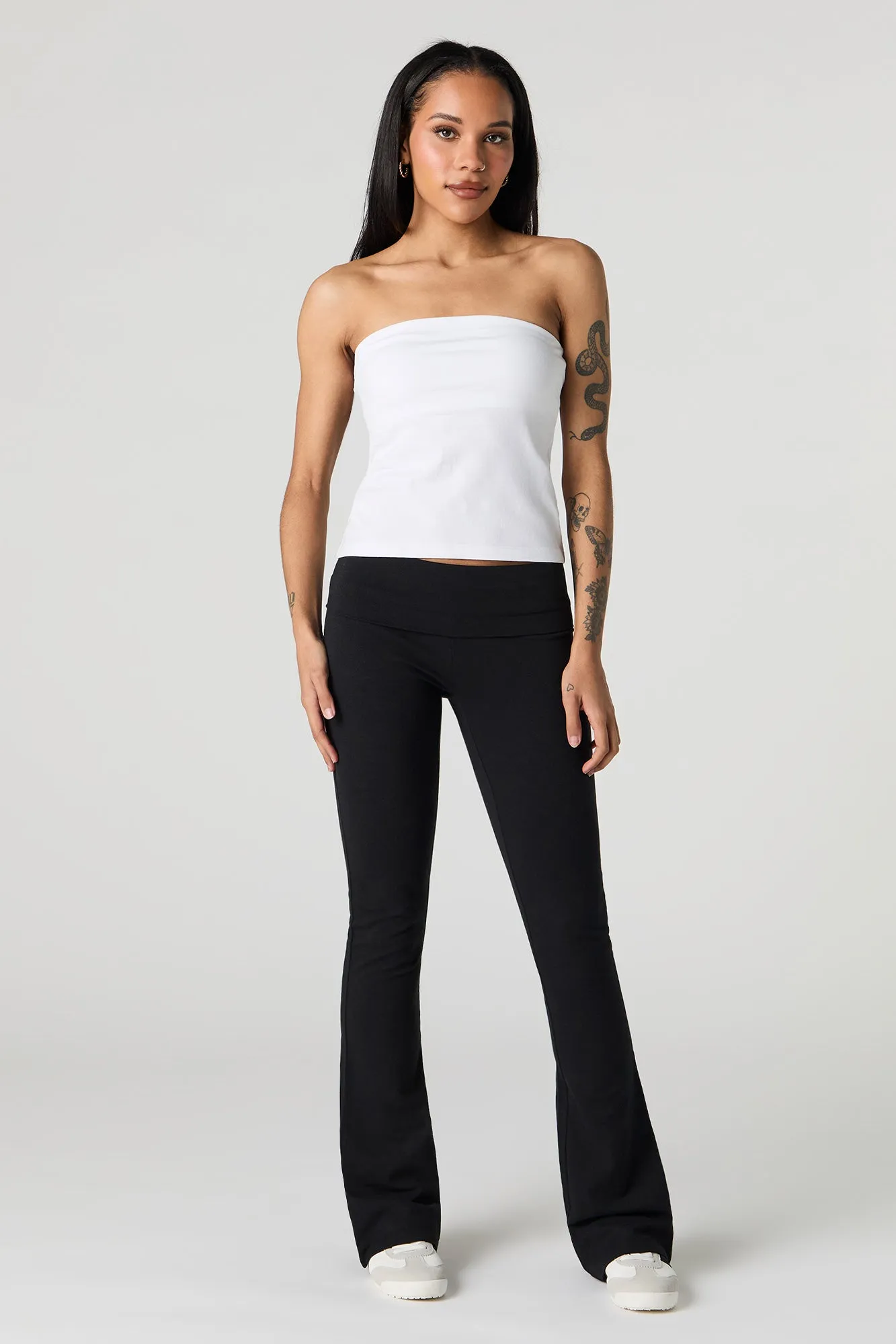 Tube Top with Built-In Cups