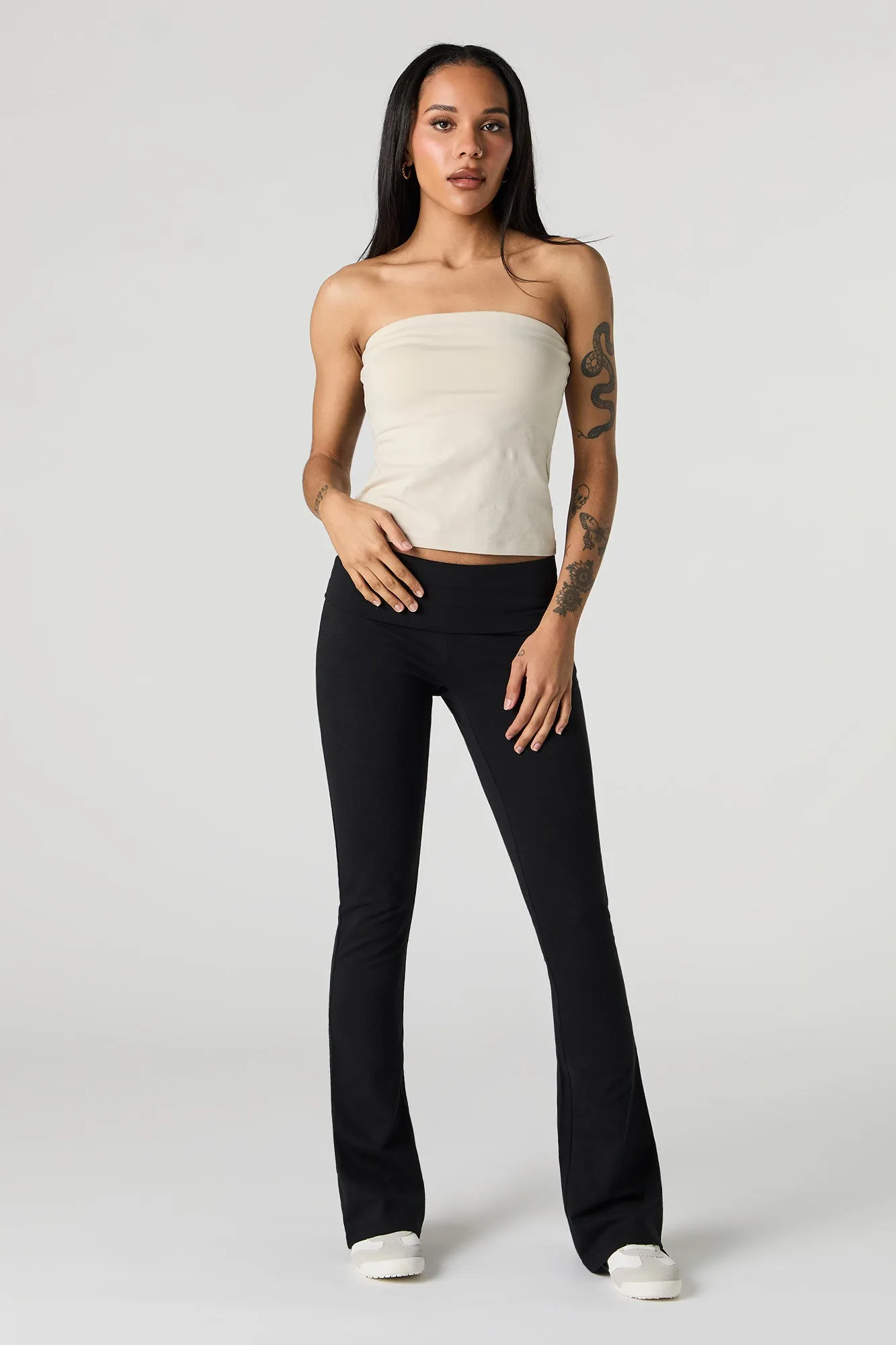 Tube Top with Built-In Cups