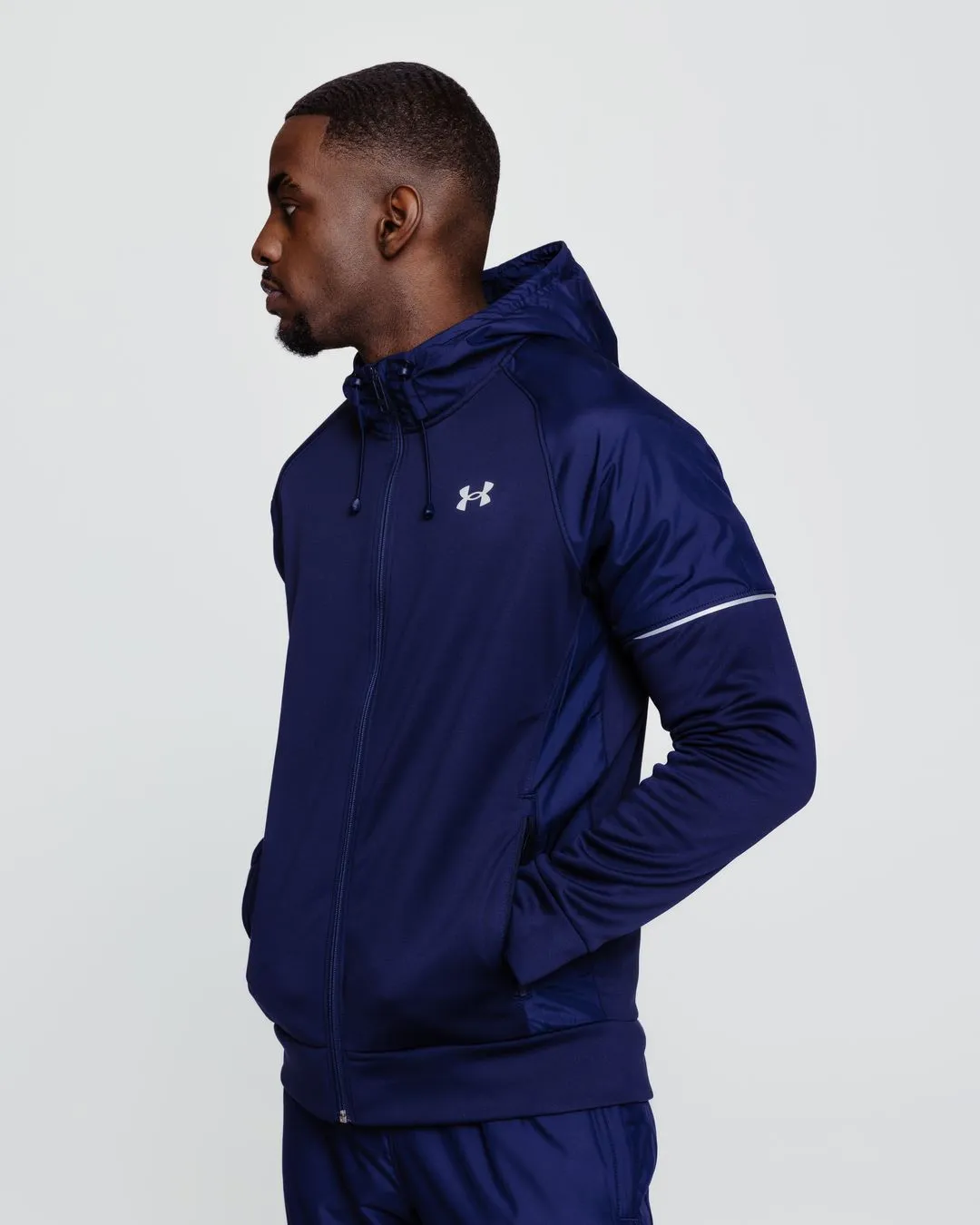 Veste à capuche Under ArmourÂ® Fleece Storm - Bleu