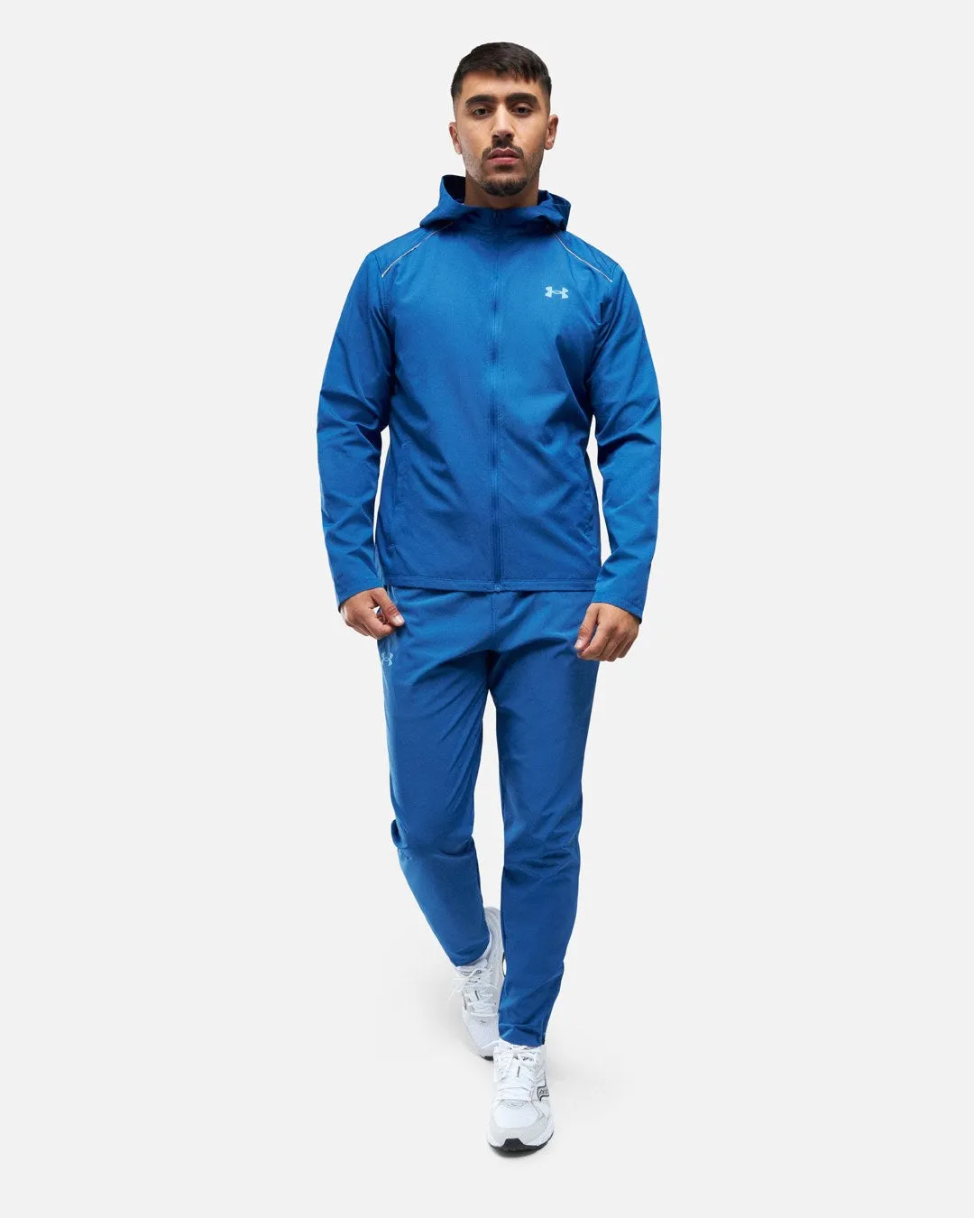 Veste à capuche Under Armour Launch - Bleu