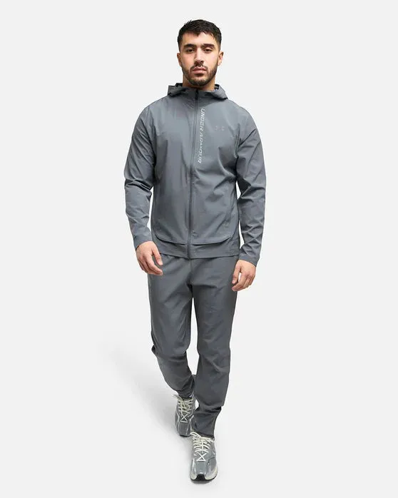 Veste de survêtement Under Armour Outrun The Storm - Gris