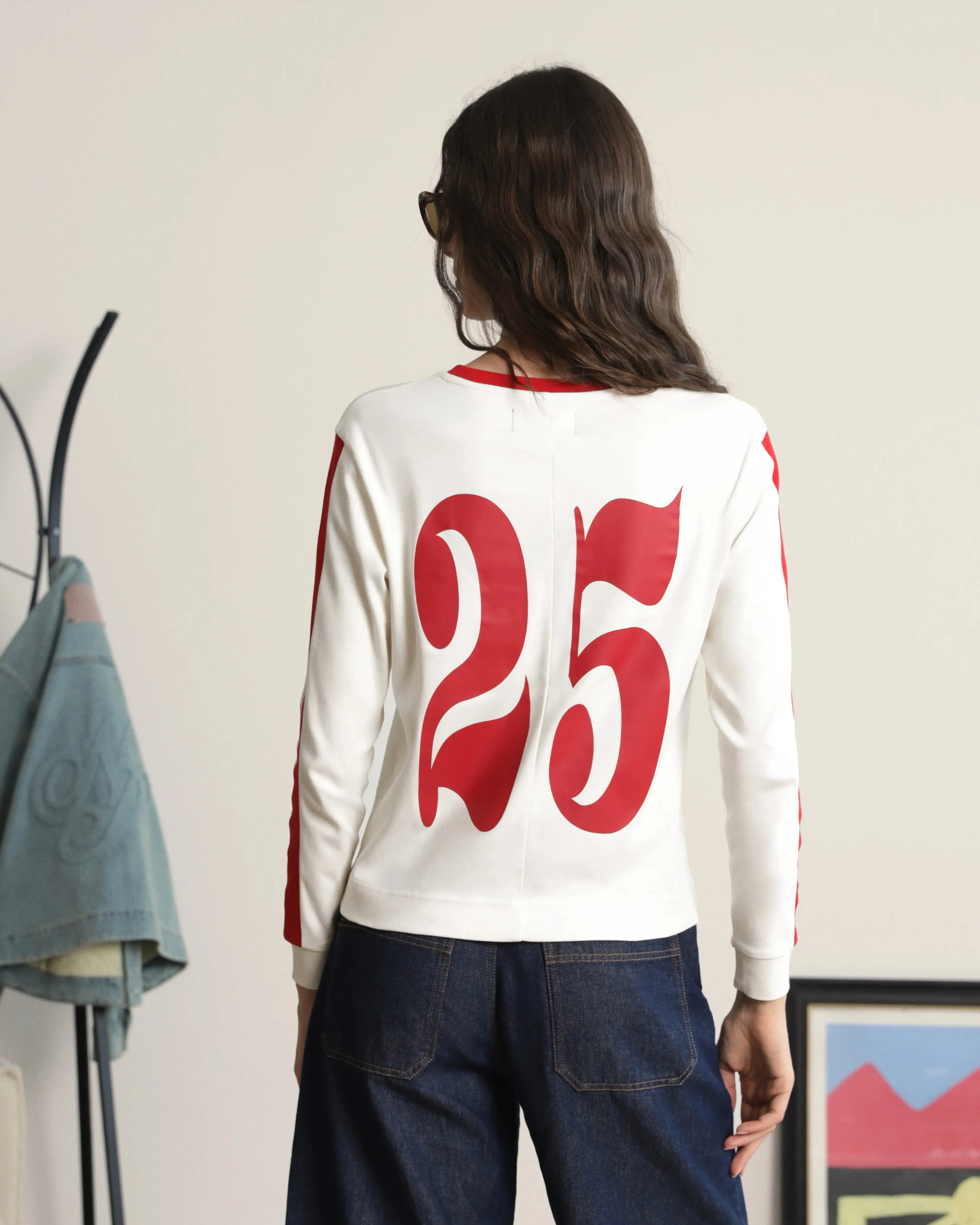 Vintage Sports Longsleeve White