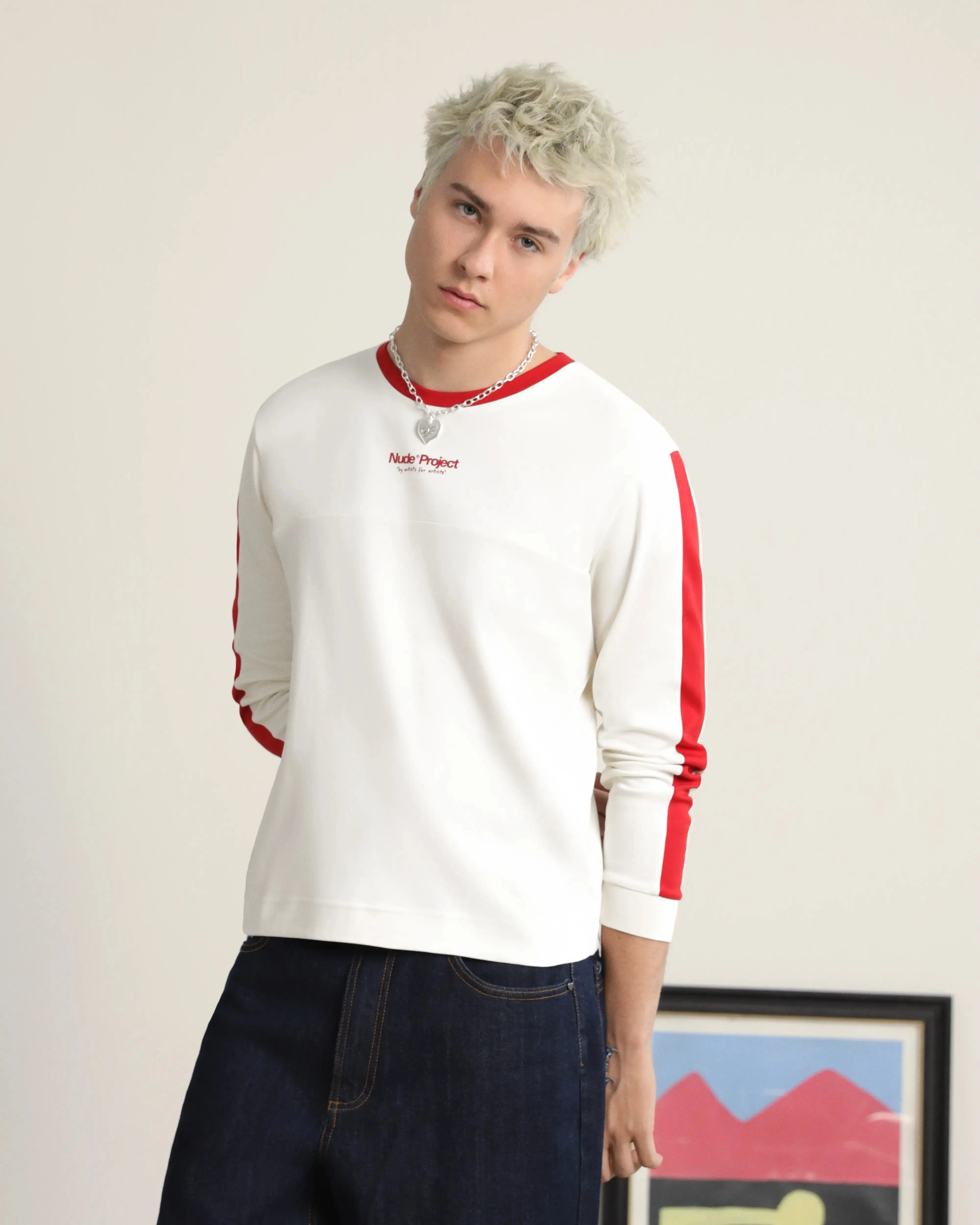 Vintage Sports Longsleeve White