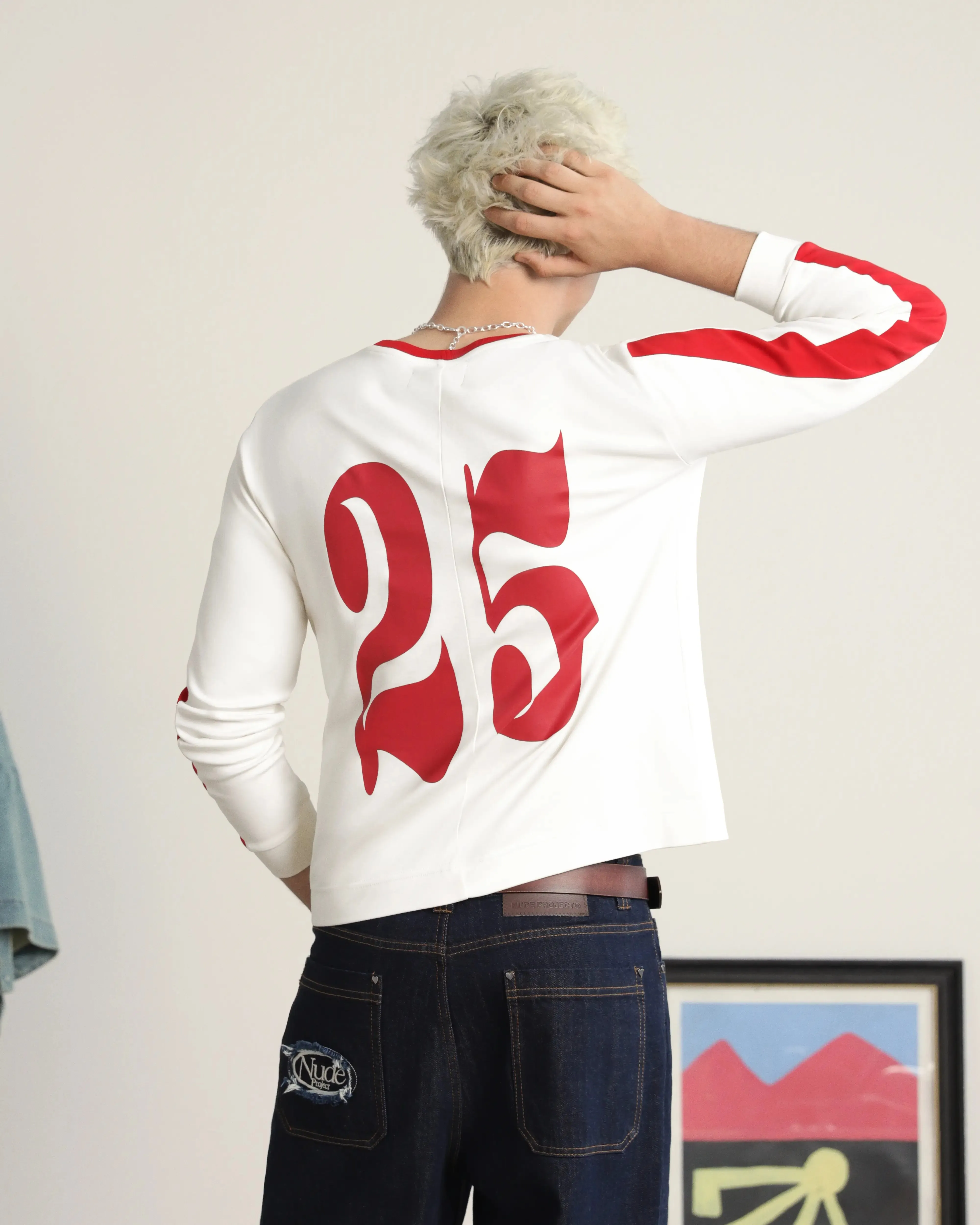 Vintage Sports Longsleeve White