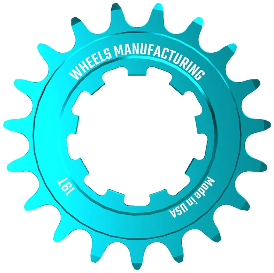 Wheels Manufacturing SOLO-XD Cog - 19t Teal