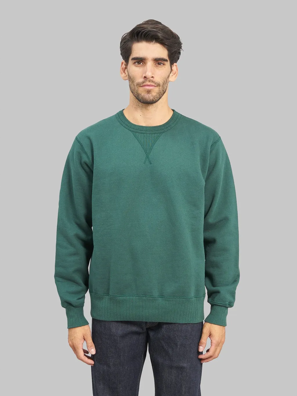 Whitesville Loopwheel Sweatshirt Green