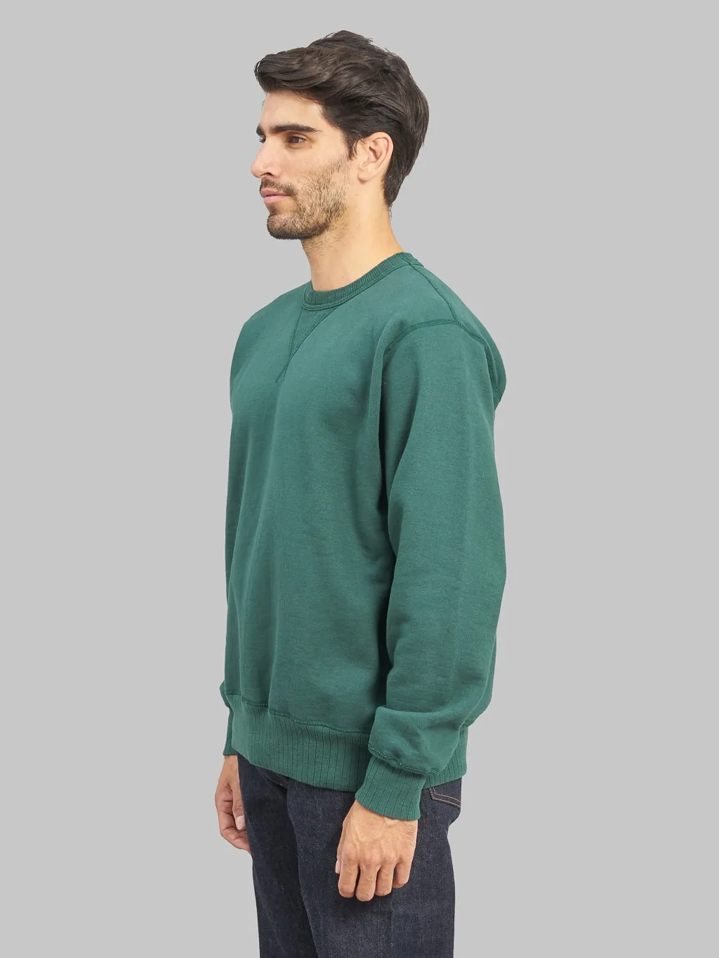 Whitesville Loopwheel Sweatshirt Green