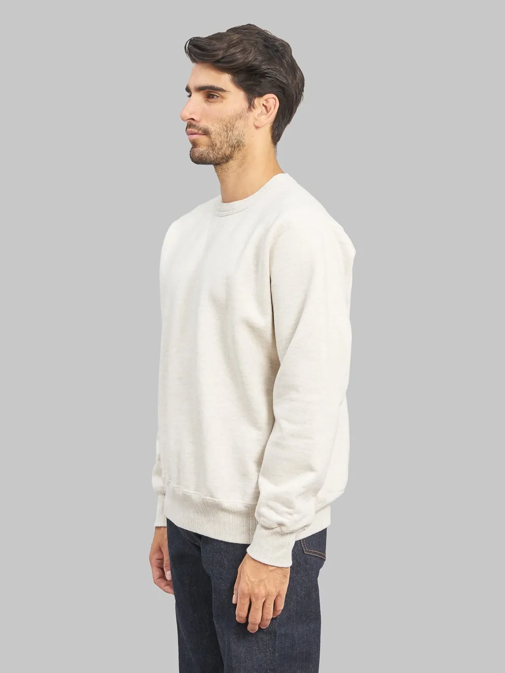Whitesville Loopwheel Sweatshirt Oatmeal