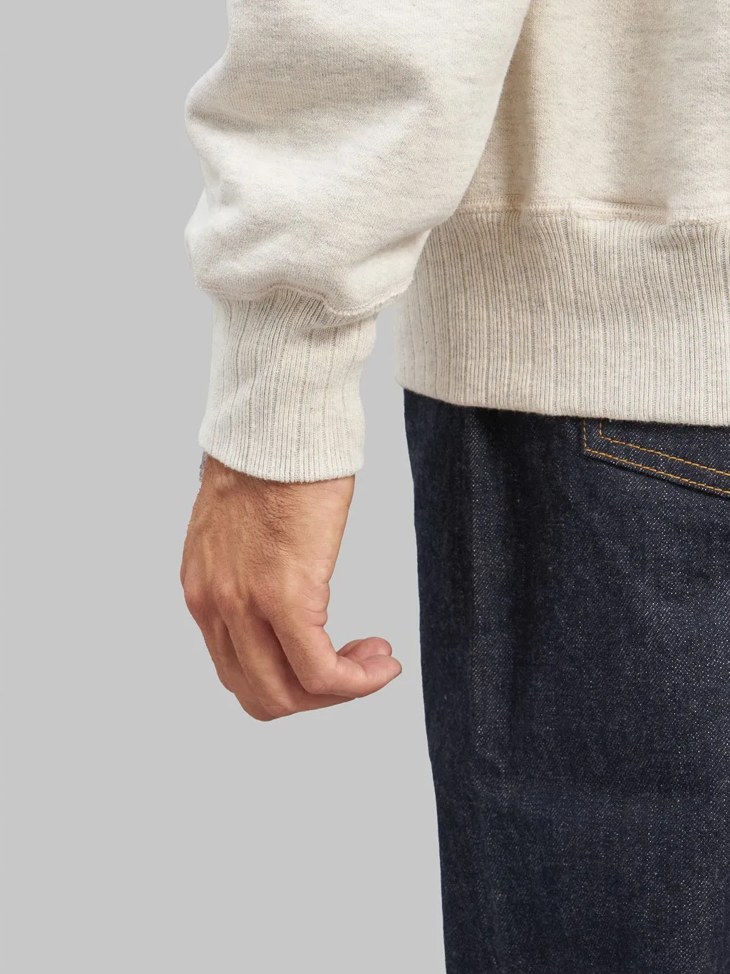 Whitesville Loopwheel Sweatshirt Oatmeal